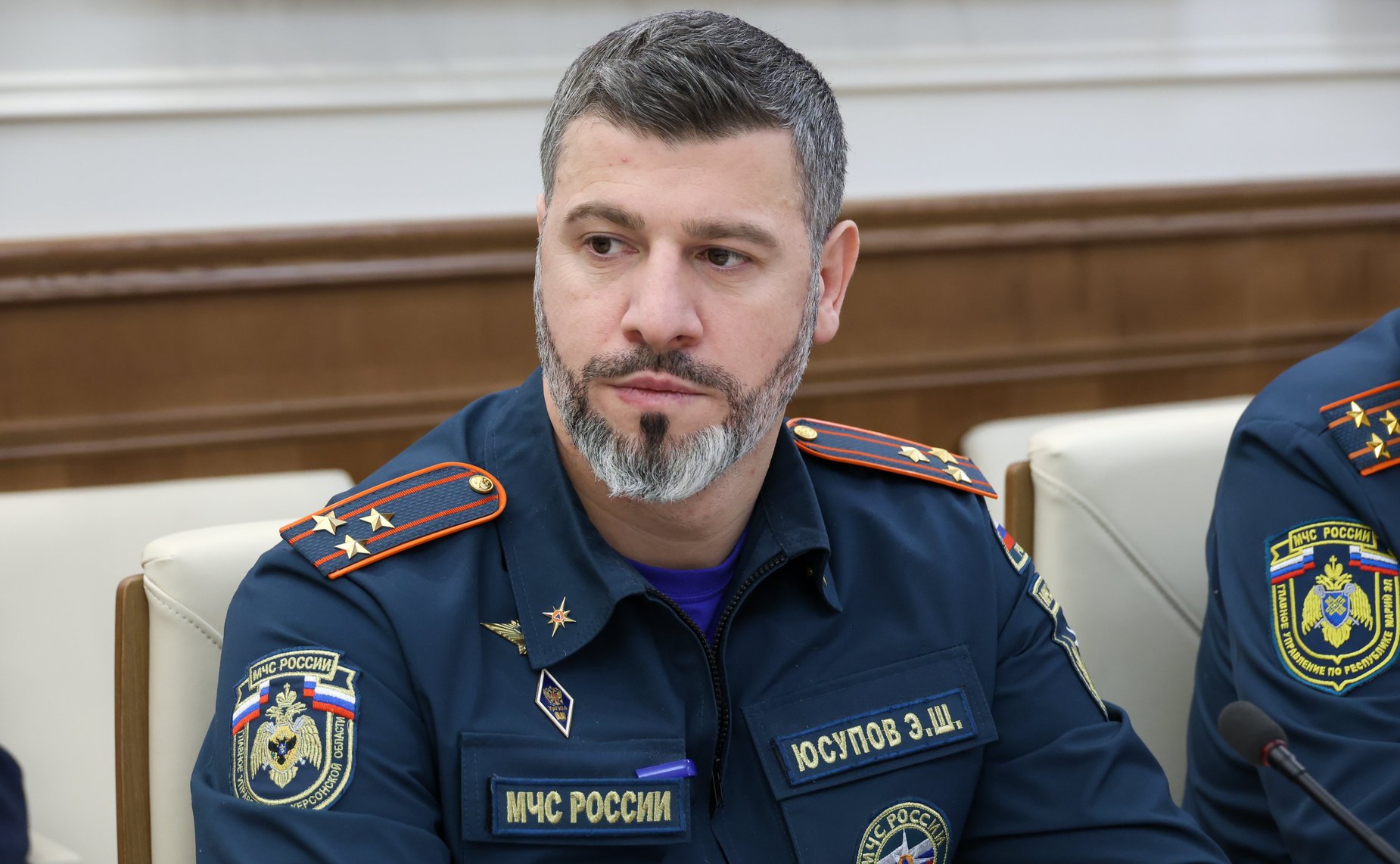 Встреча члена Комитета Совета Федерации по международным делам Алексея Кондратьева со слушателями Академии ГПС МЧС России