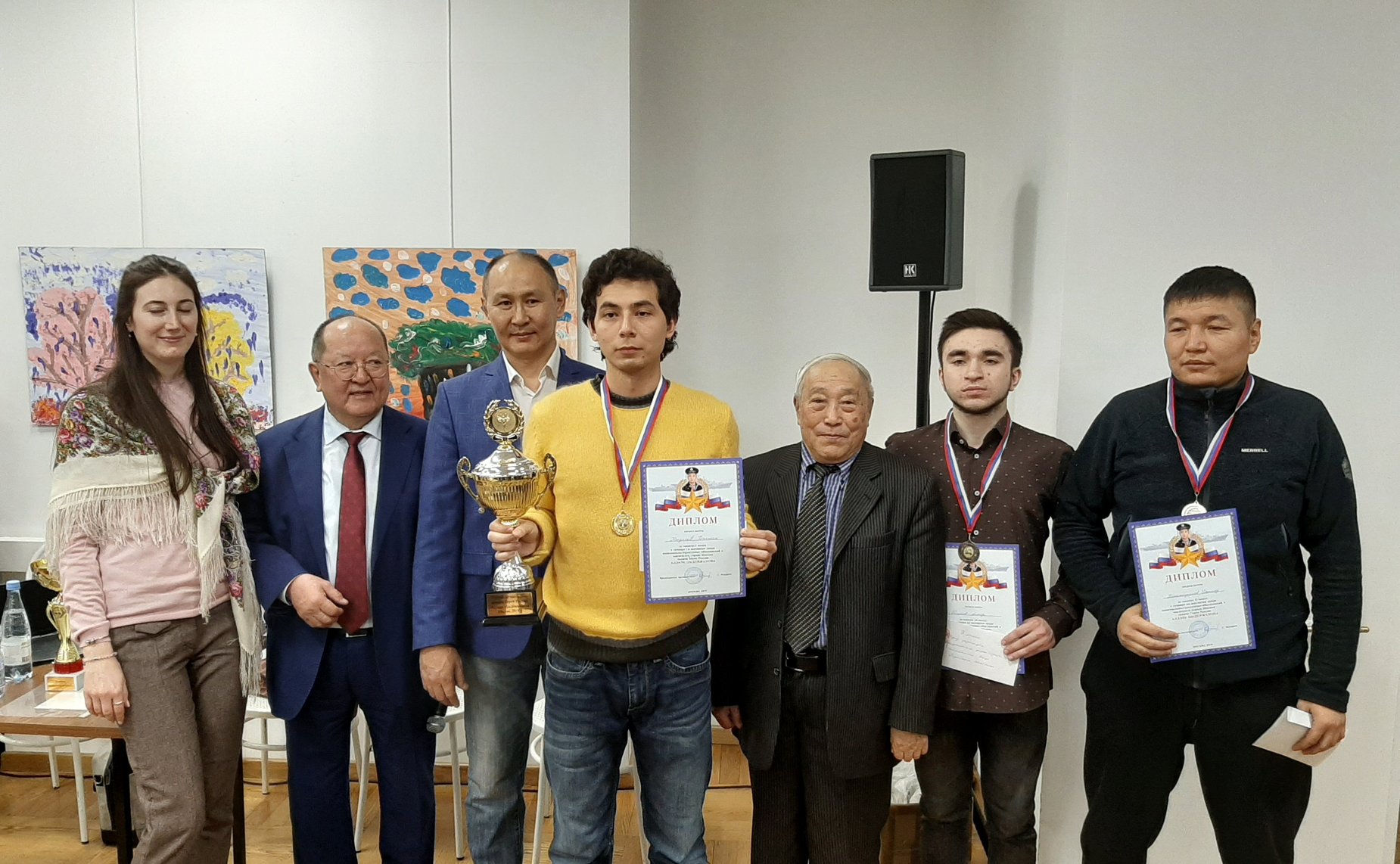 Баир Жамсуев принял участие в проведении турнира по шахматам памяти Героя России Алдара Цыденжапова