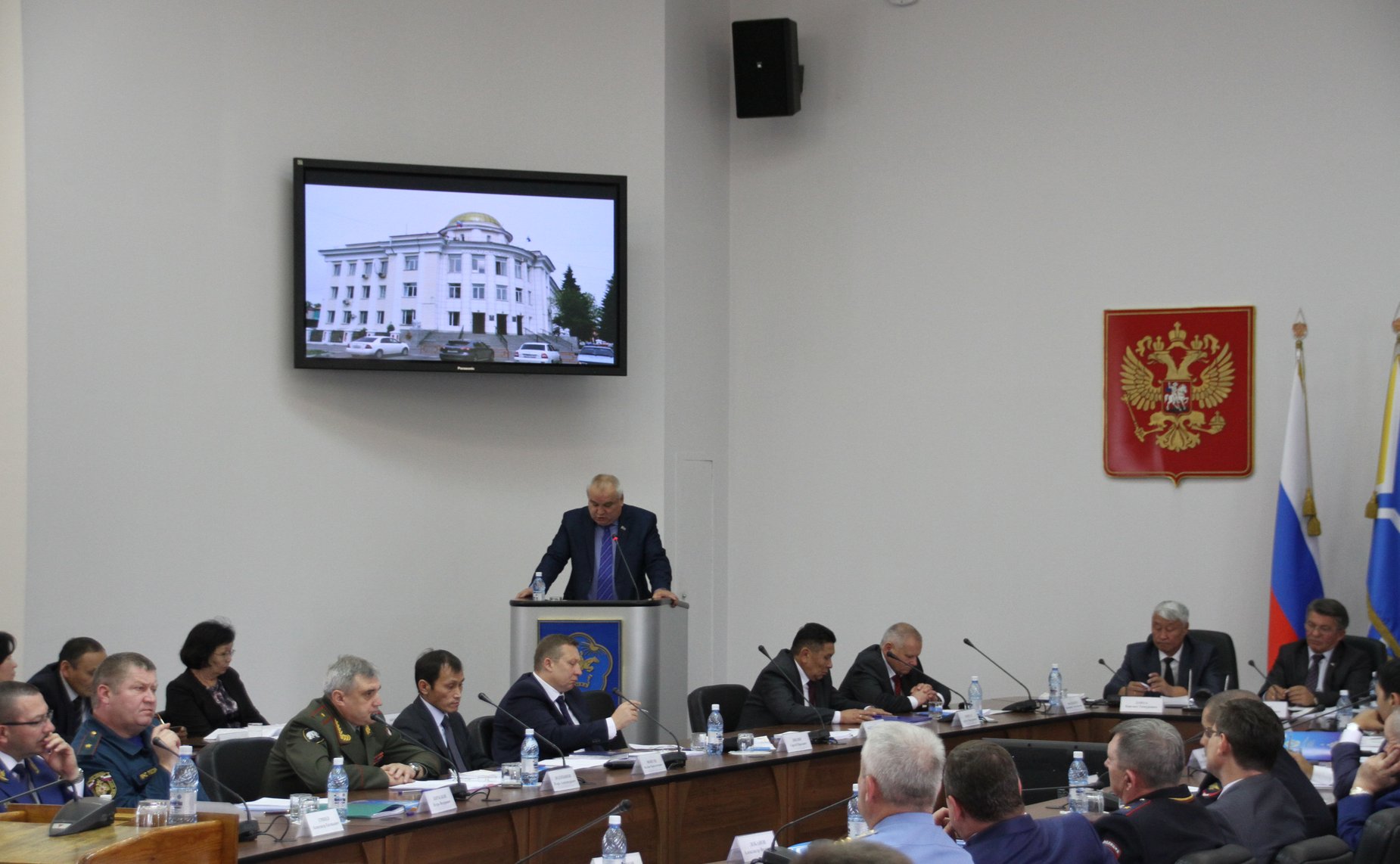 Выездное заседание Комитета СФ по обороне и безопасности в Кызыле (Республика Тыва)