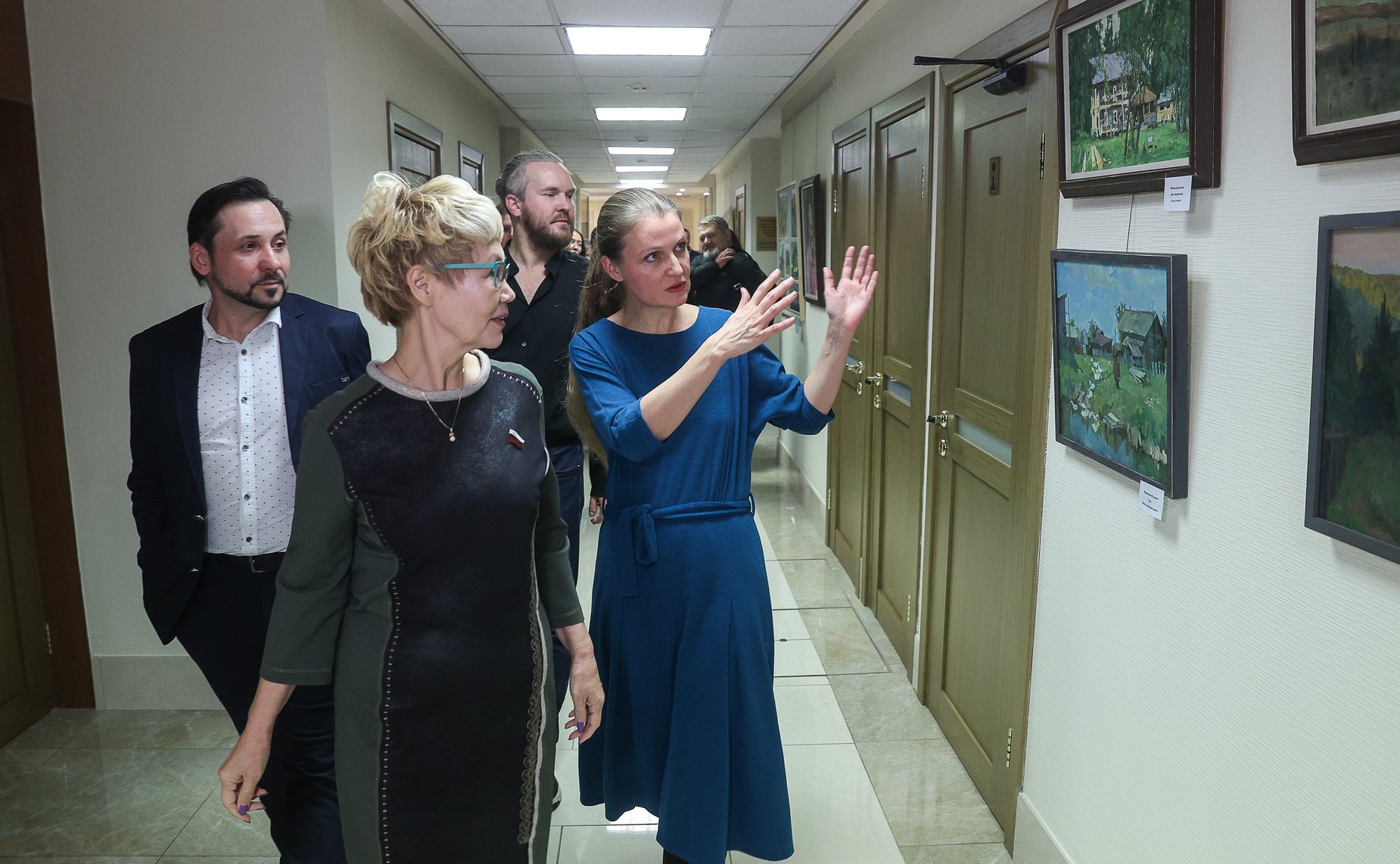 Открытие в Совете Федерации выставки «Русский Север. Устьяны. Бестужево – Акичкин Починок»