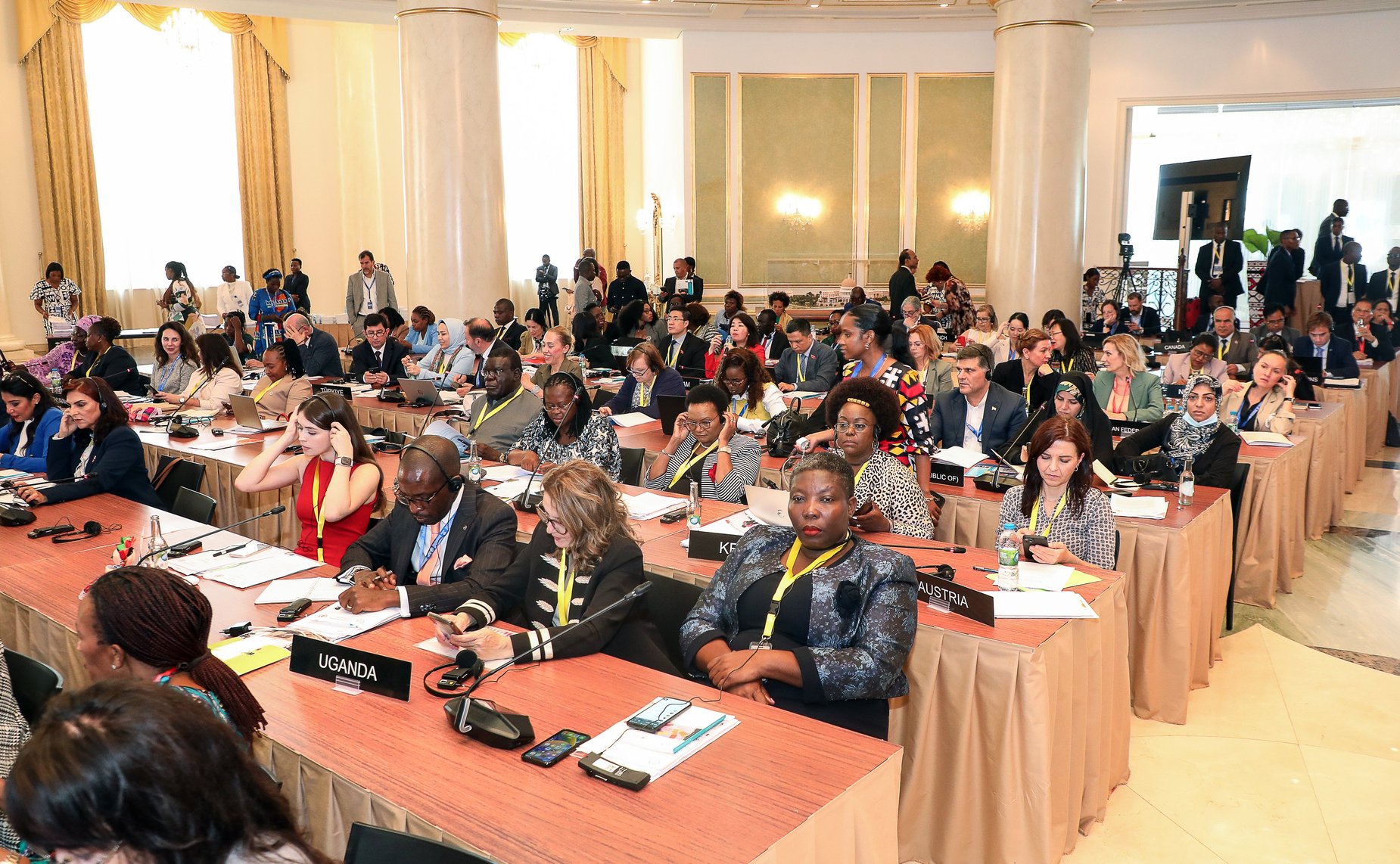 Инна Святенко в рамках 147-й Ассамблеи Межпарламентского союза приняла участие в тематической дискуссии «Женщины в политике: Продолжать действовать или уходить из политики?»