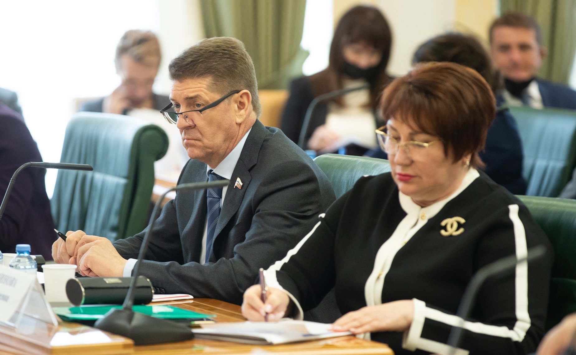 Встреча сенаторов РФ с Министром сельского хозяйства РФ Дмитрием Патрушевым в рамках подготовки «правительственного часа» на 502-м заседании Совета Федерации