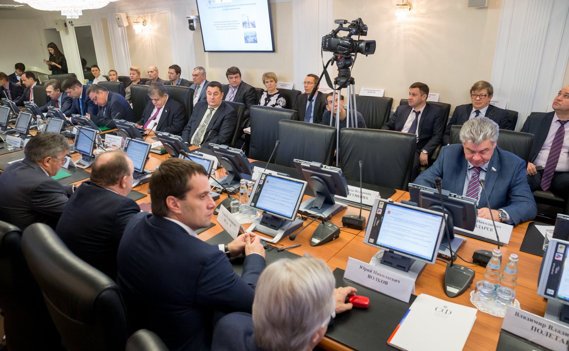 Расширенное заседание Комитета СФ по Регламенту и организации парламентской деятельности, посвященное подготовке к ЧМ-2018