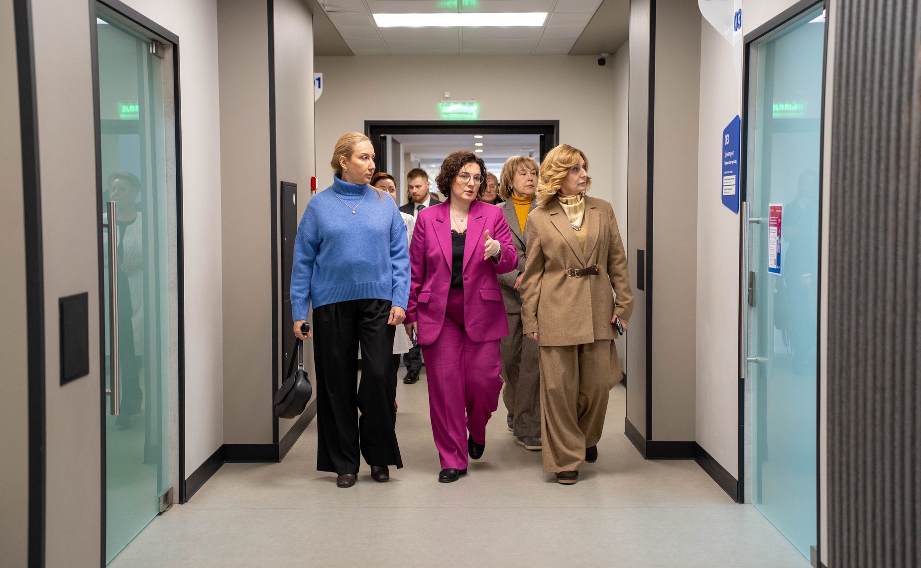 Сенаторы посетили ОГБУЗ «Областная больница»