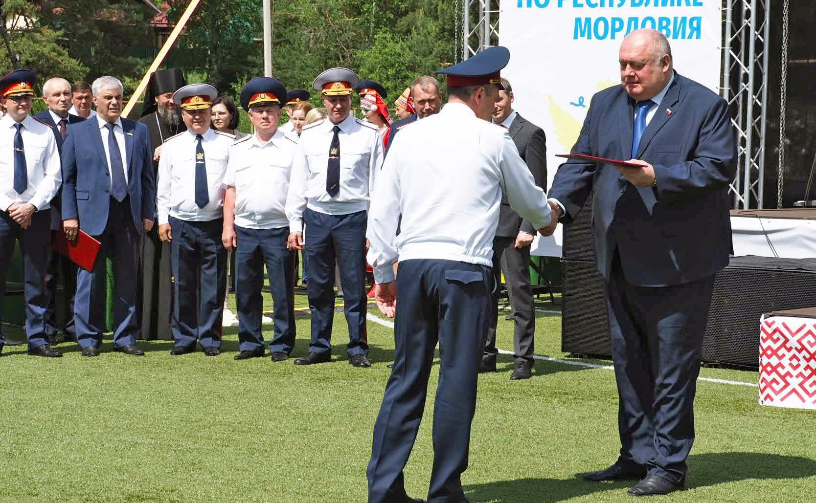 Сергей Аренин принял участие в торжественном мероприятии, посвящённом 90-летию УФСИН Республики Мордовия