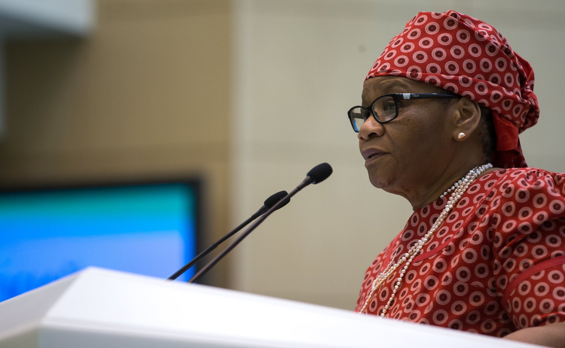 Председатель Нацсовета Парламента ЮАР Т. Модисе в Совете Федерации