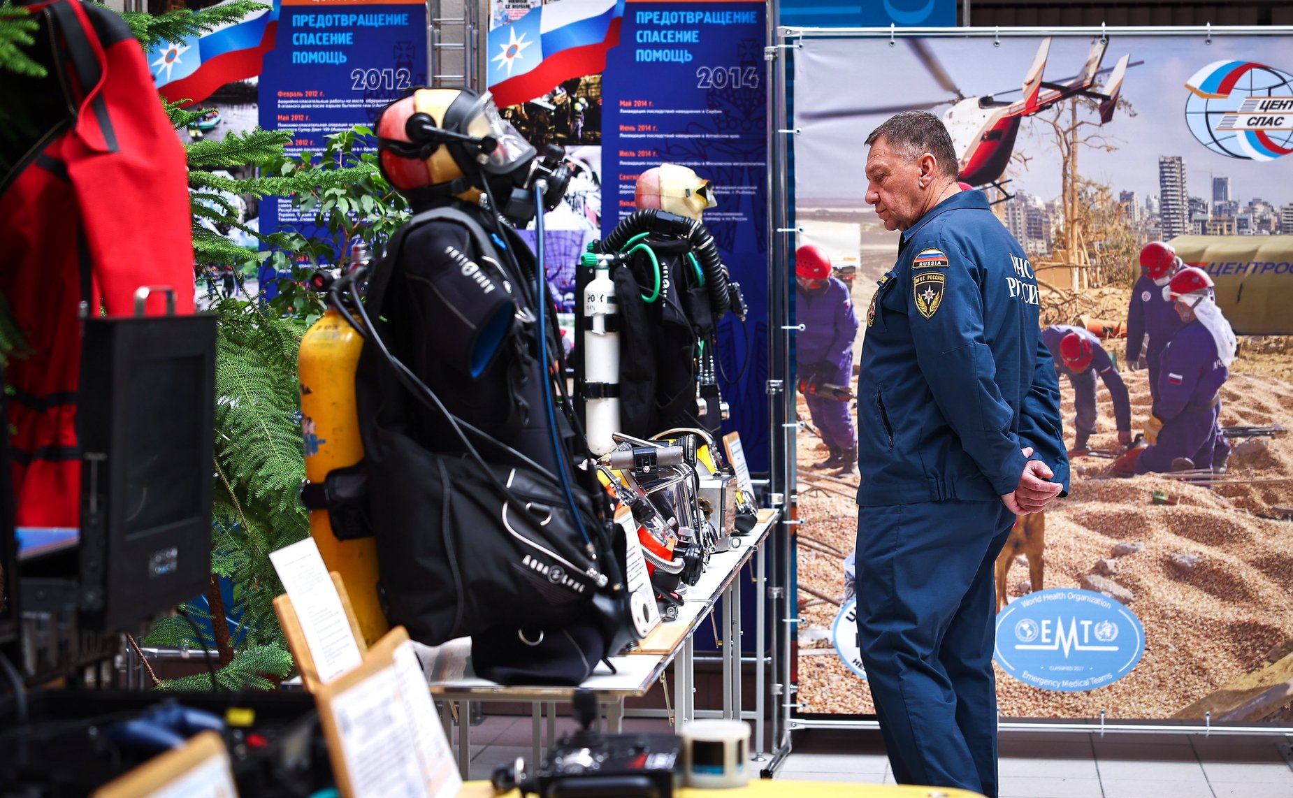 Юрий Воробьев дал старт всероссийской штабной тренировке по гражданской обороне