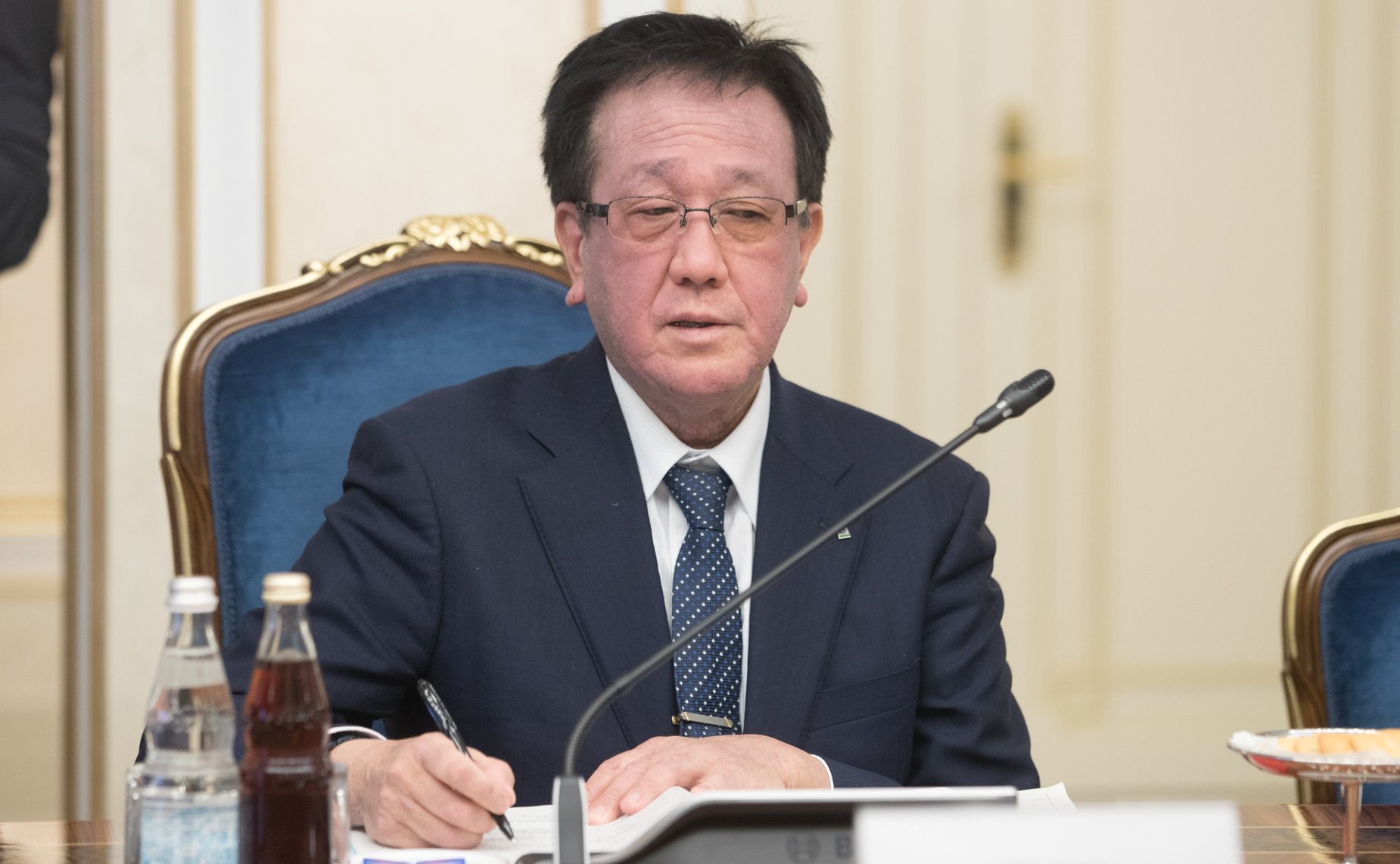 Вице-губернатор Хоккайдо (Япония) Ясухиро Цудзи