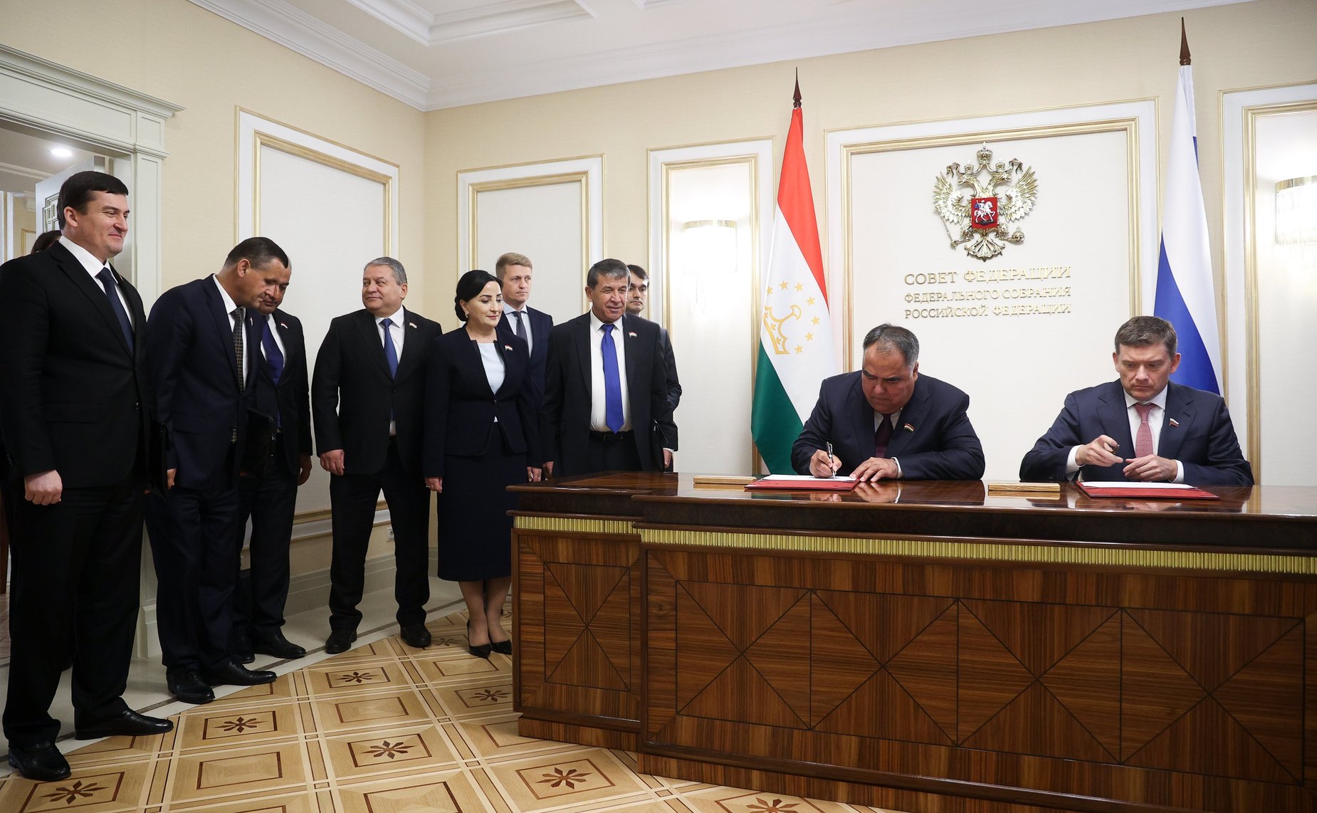 14-е заседание Комиссии по сотрудничеству Совета Федерации Федерального Собрания Российской Федерации и Маджлиси милли Маджлиси Оли Республики Таджикистан