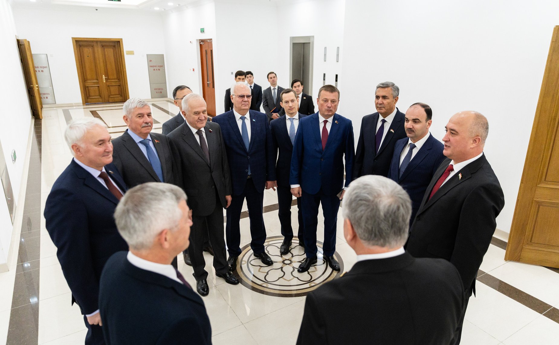 Встреча членов Координационного совещания с руководством Маджлиси намояндагон Маджлиси Оли Республики Таджикистан