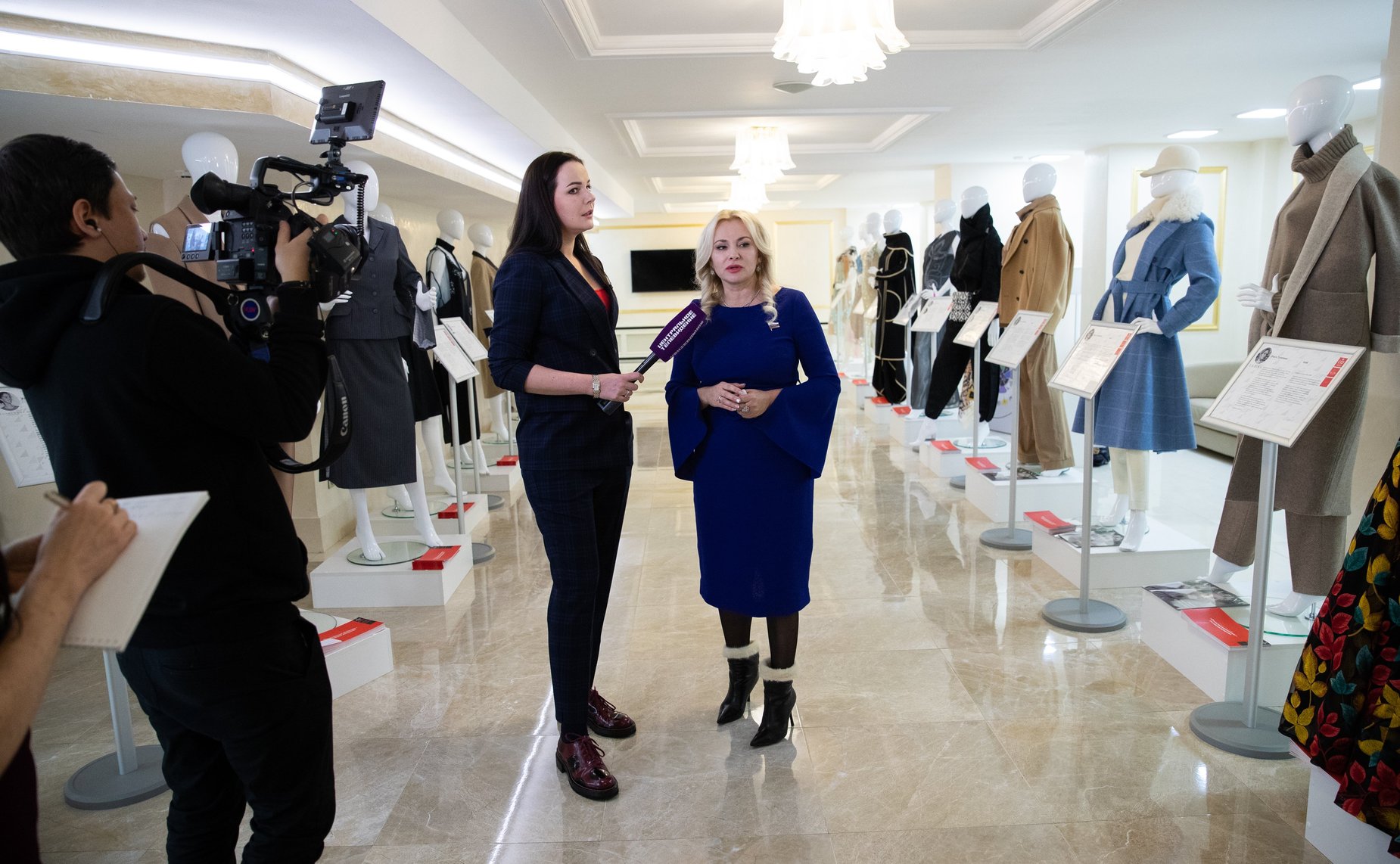 Открытие выставки «Отечественные дизайнеры – российским женщинам»