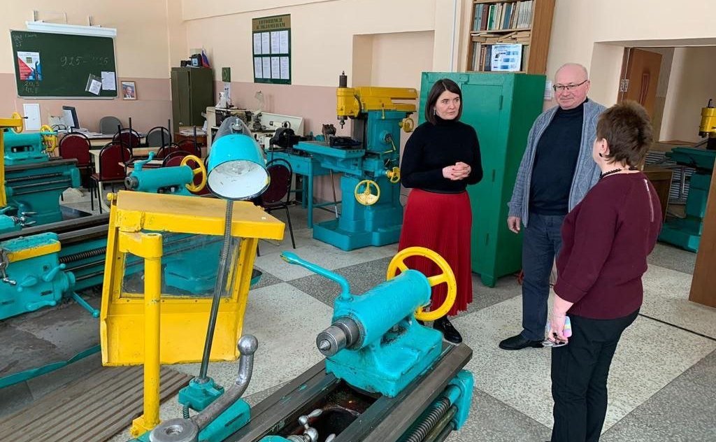 Юлия Лазуткина встретилась с руководством и педагогическим коллективом Центра технологического обучения города Пензы