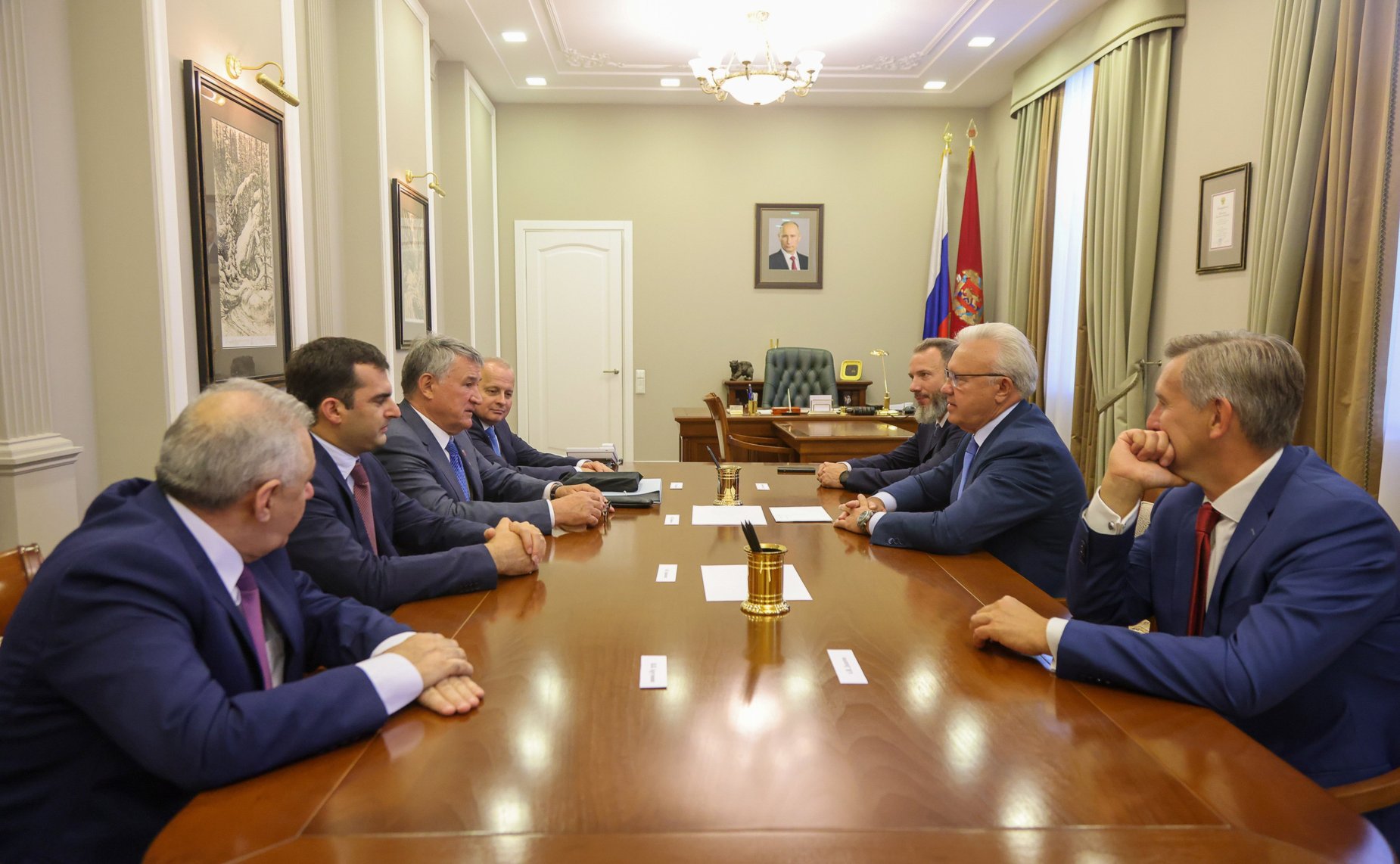 Заседание Межпарламентской комиссии по сотрудничеству Федерального Собрания РФ и Национального собрания Республики Армения