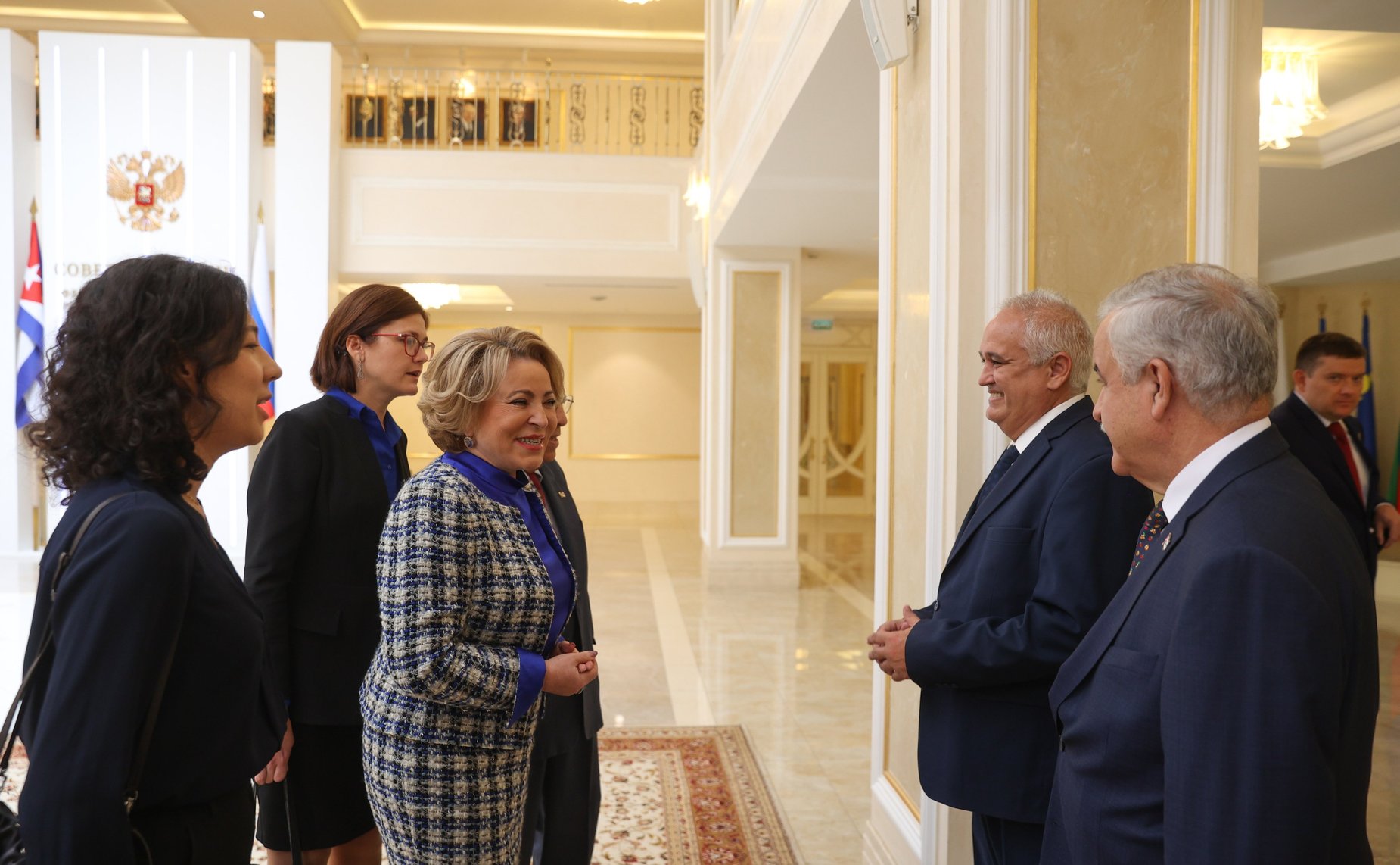 Встреча Председателя СФ Валентины Матвиенко с заместителем Премьер-министра Республики Куба