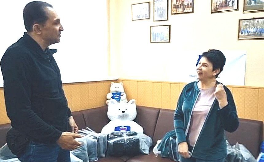 В самый канун светлого праздника Пасхи мы доставили от сахалинцев и курильчан подарки в пункты временного размещения Белгородской области