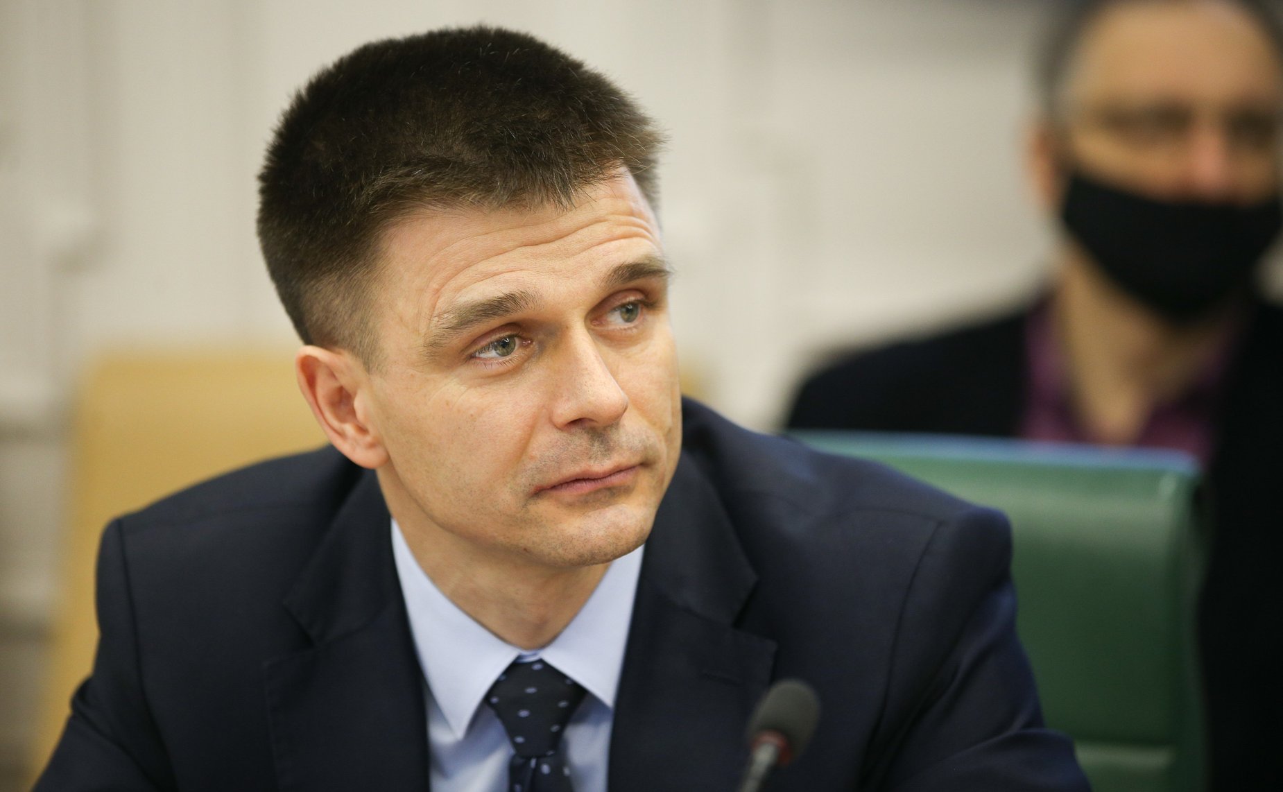 Заместитель Председателя Совета Федерации Юрий Воробьев провел встречу с Чрезвычайным и Полномочным Послом Финляндской Республики в РФ Антти Хелантерей