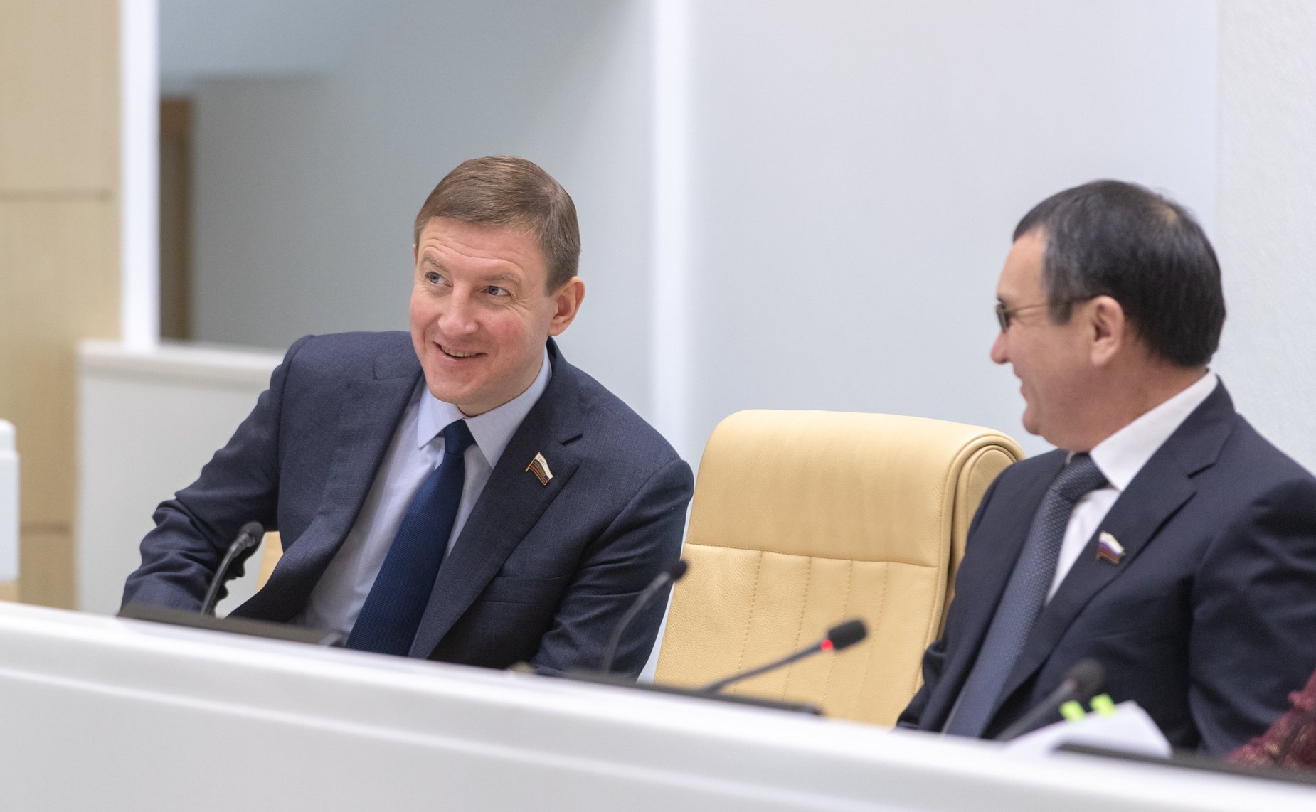 Андрей Турчак и Николай Федоров