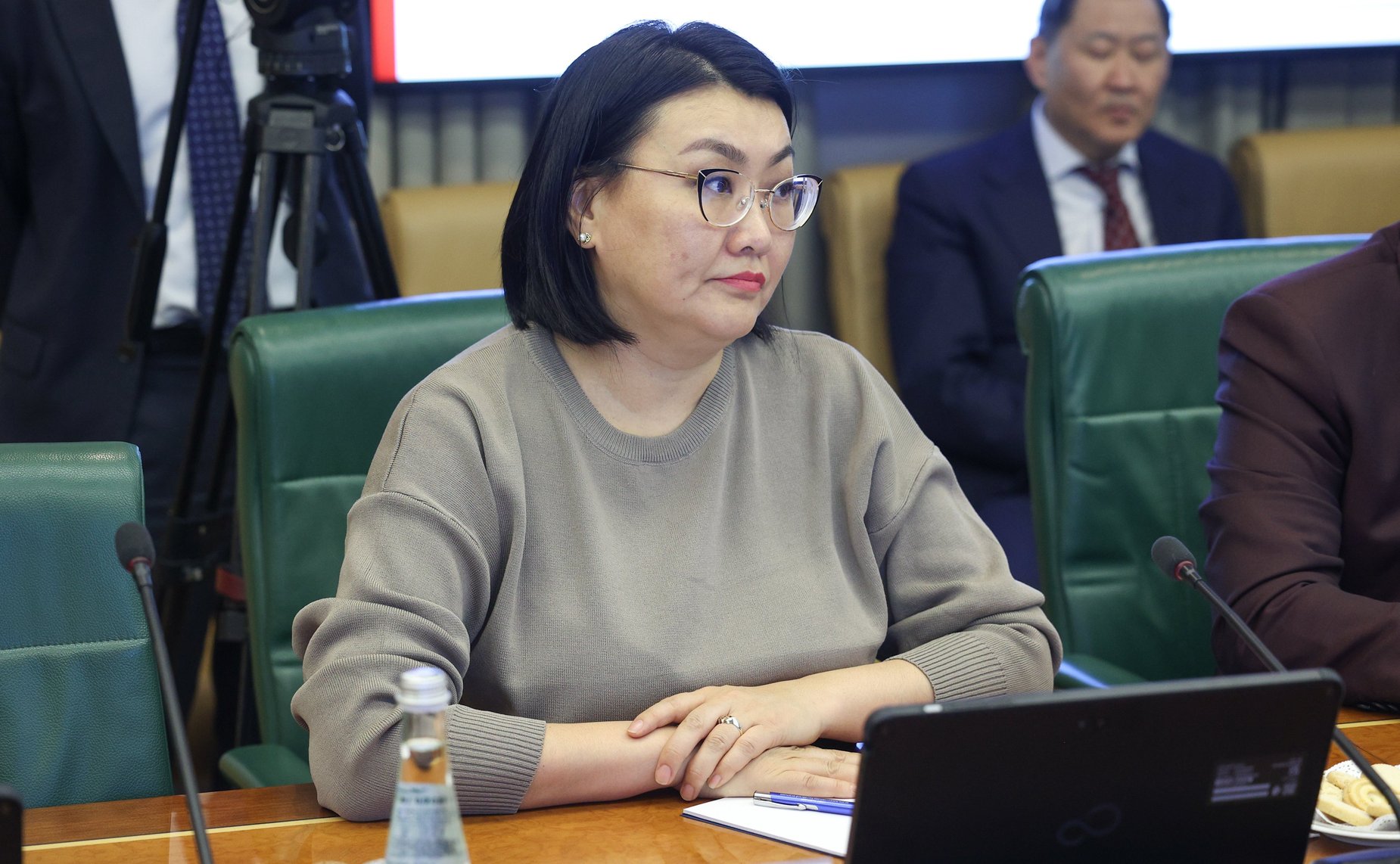 Встреча заместителя Председателя Совета Федерации Константина Косачева с заместителем Председателя Великого Государственного Хурала Монголии