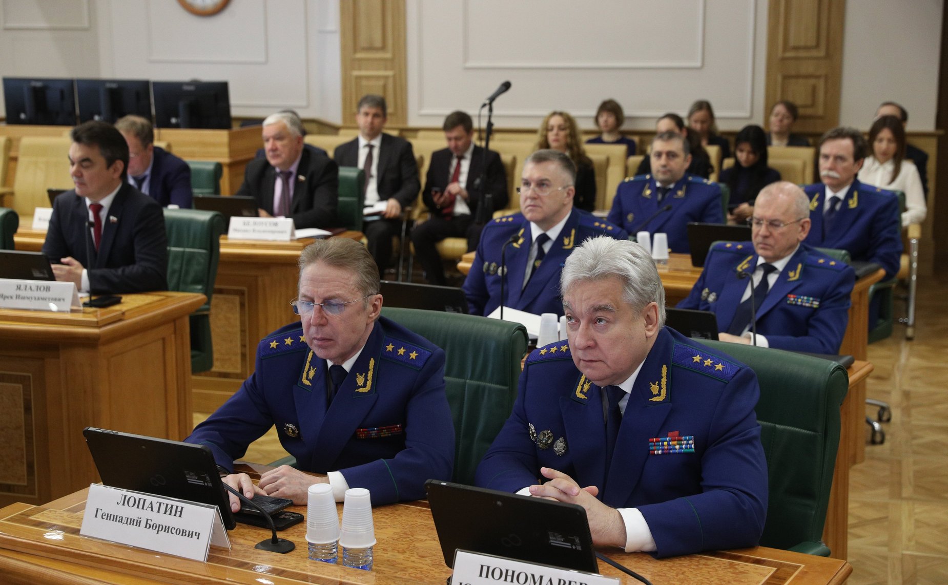 Совместное Заседание Комитета СФ по конституционному законодательству и государственному строительству и Комитета СФ по обороне и безопасности