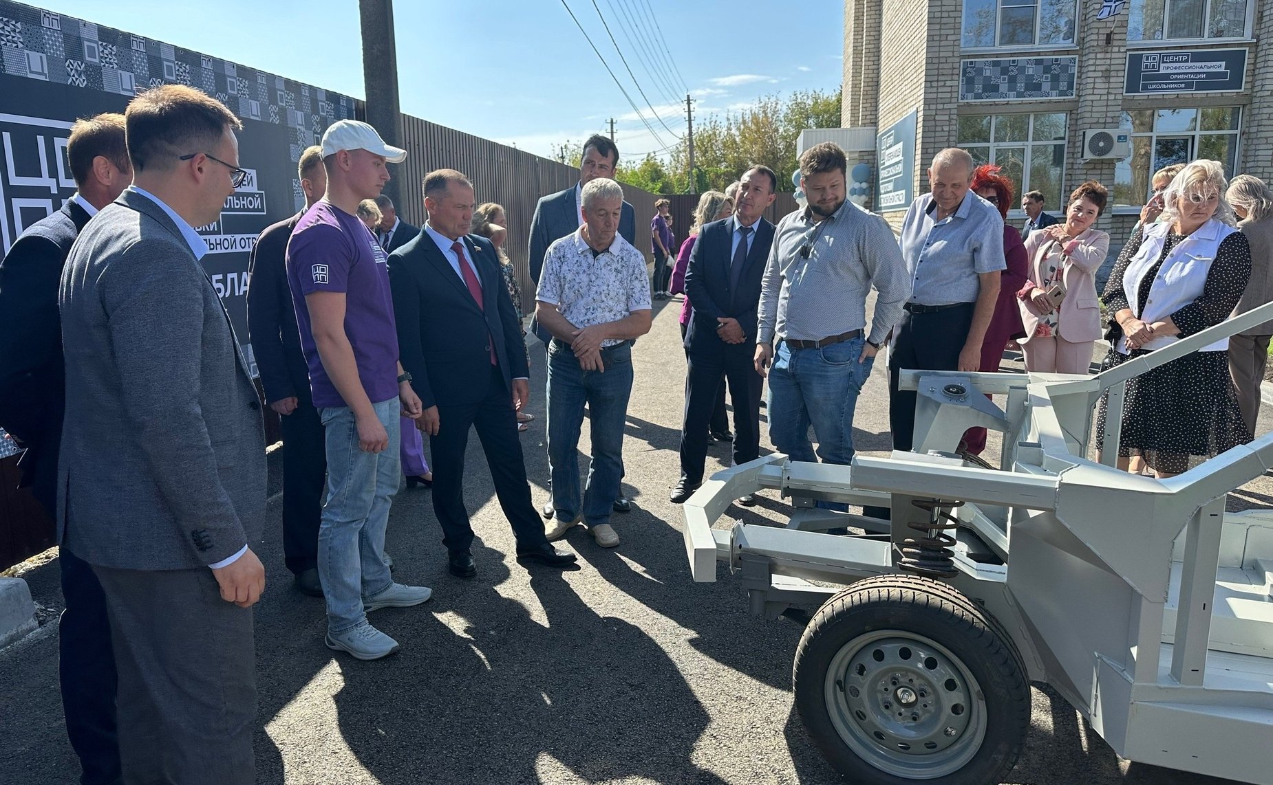 Игорь Мурог принял участие в открытии Центра опережающей профессиональной подготовки (ЦОПП) по направлению «Автомобильный транспорт» в Ряжском колледже имени Героя Советского Союза А.М. Серебрякова