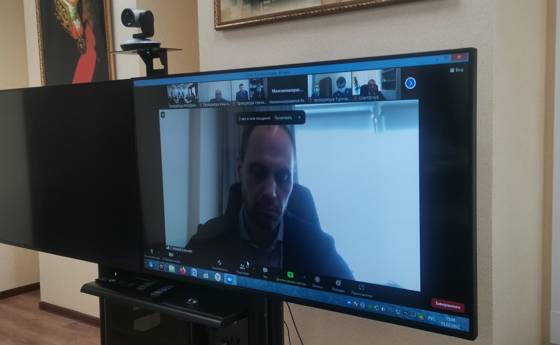 Владимир Полетаев в ходе работы в регионе принял участие в совещании с инвесторами Республики Алтай