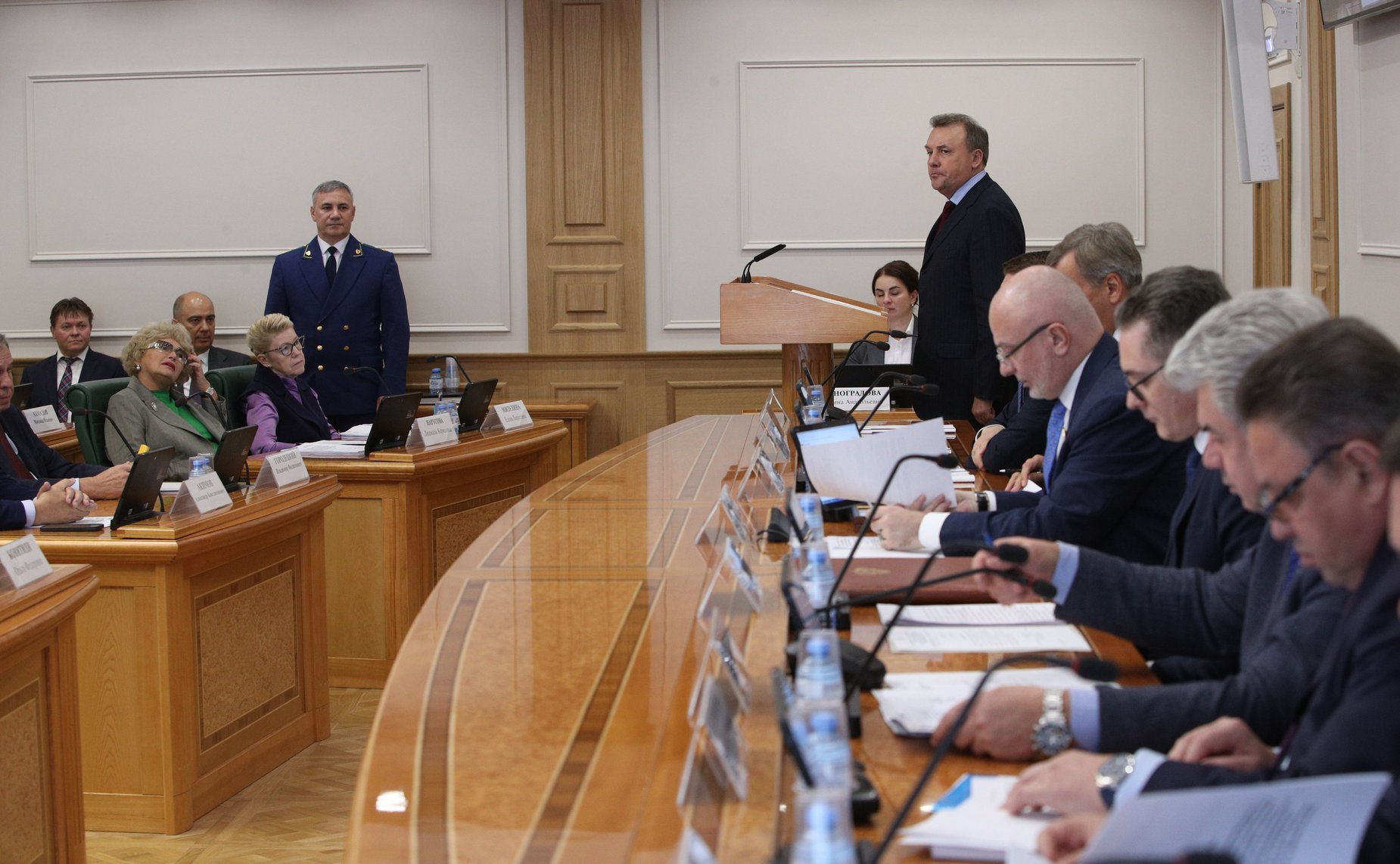 Совместное заседание Комитета СФ по обороне и безопасности, Комитета СФ по конституционному законодательству и государственному строительству, Комитета СФ по федеративному устройству, региональной политике, местному самоуправлению и делам Севера