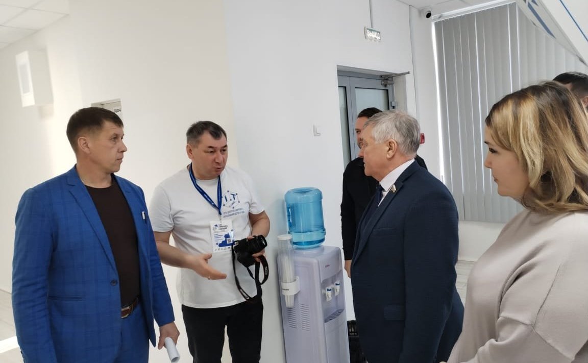 В ходе рабочей поездки Сергей Михайлов осмотрел объекты здравоохранения, образования и культуры Сретенского района