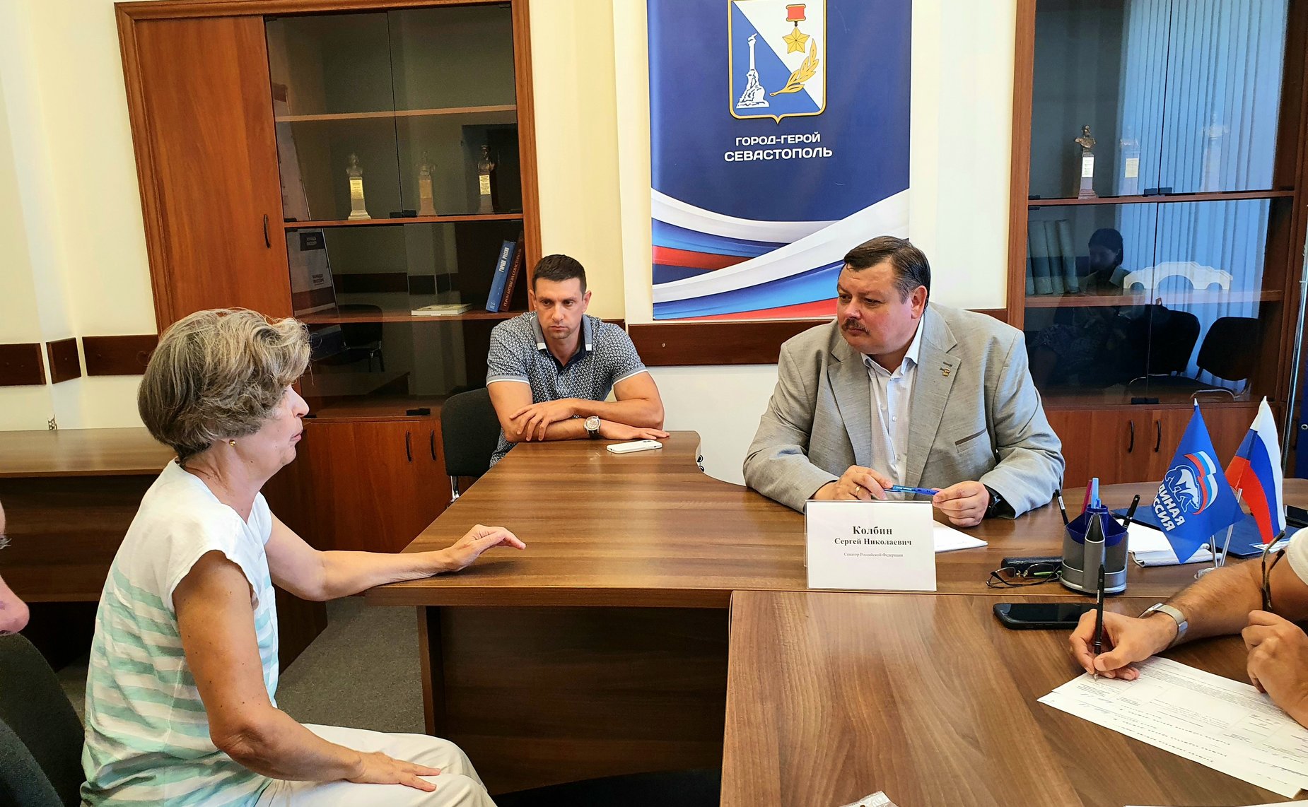Сергей Колбин в ходе работы в регионе провел прием граждан по вопросам правовой поддержки