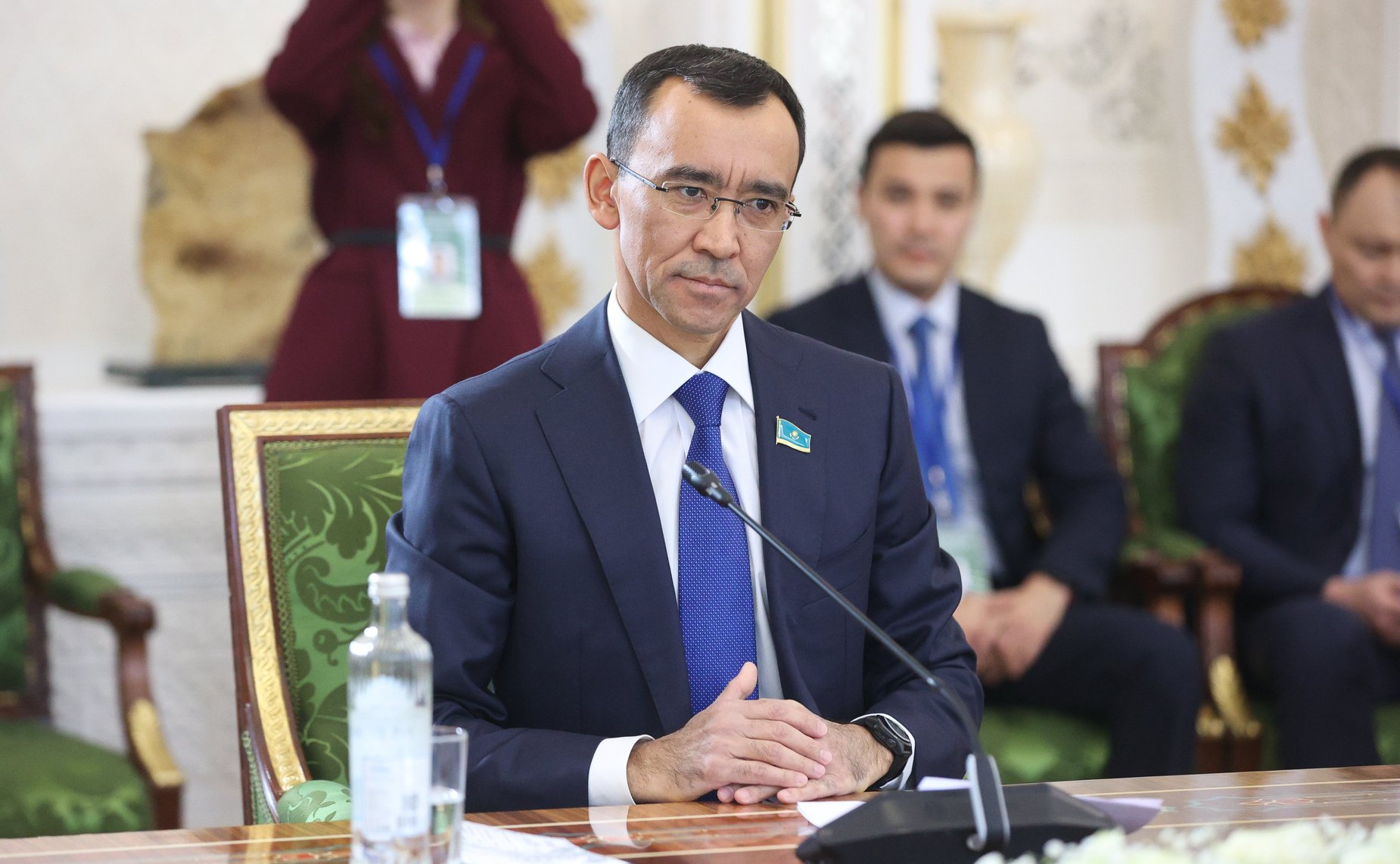 Встреча Председателя Совета Федерации Валентины Матвиенко с Председателем Сената Парламента Республики Казахстан Мауленом Ашимбаевым