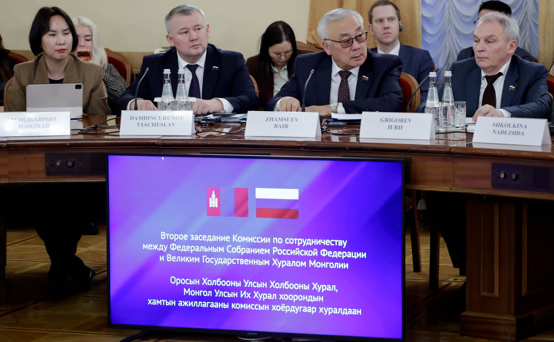 Константин Косачев принял участие в заседании Комиссии по сотрудничеству Федерального Собрания Российской Федерации и Великого государственного Хурала Монголии