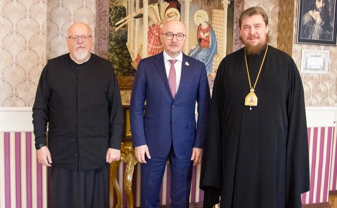 Олег Цепкин встретился с Митрополитом Челябинским и Миасским Алексием