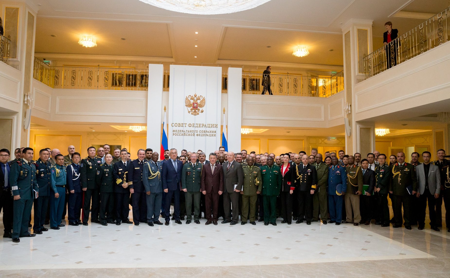 Виктор Озеров провел брифинг для военных атташе иностранных государств, аккредитованных в Российской Федерации