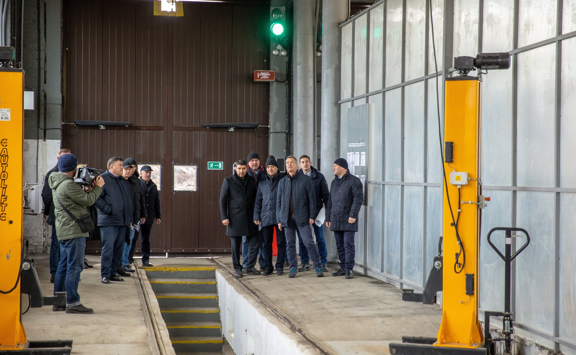 Андрей Яцкин в ходе рабочей поездки в регион посетил город Таганрог и осмотрел объекты модернизируемой городской среды