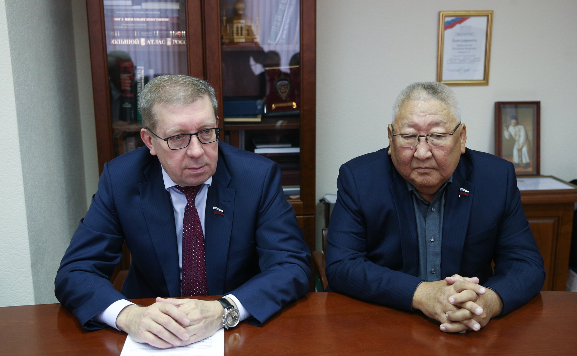 Встреча председателя Комитета СФ по аграрно-продовольственной политике и природопользованию с Губернатором Иркутской области