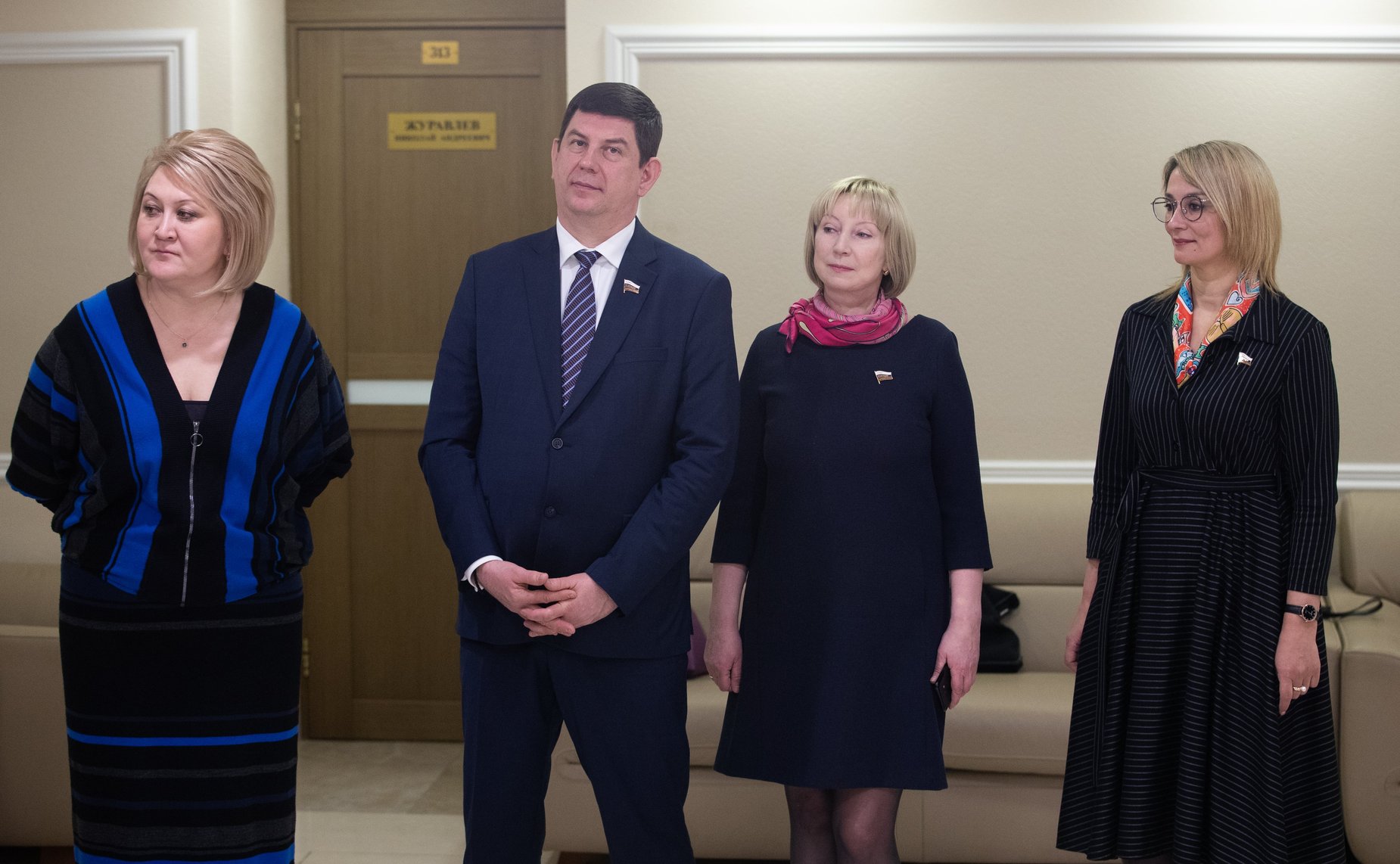 Открытие выставки Москва и москвичи в Совете Федерации