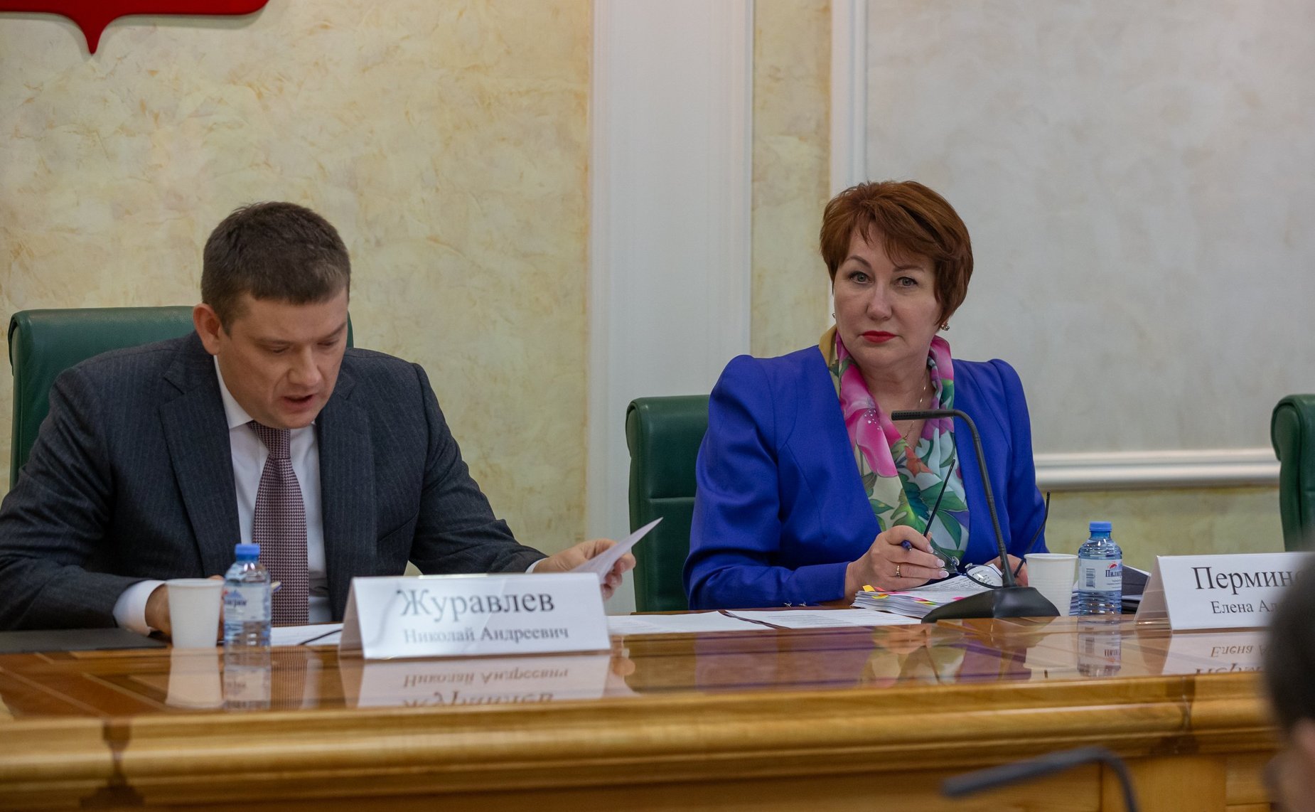 Николай Журавлев и Елена Перминова