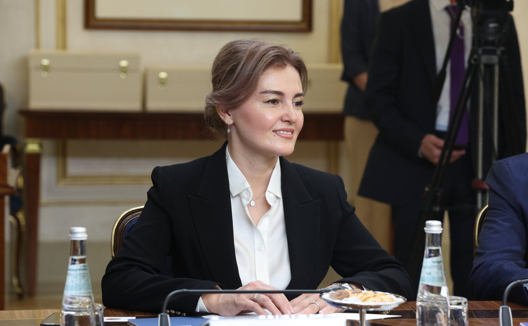 Встреча Председателя Совета Федерации Валентины Матвиенко с Помощником Президента Республики Узбекистан Саидой Мирзиёевой