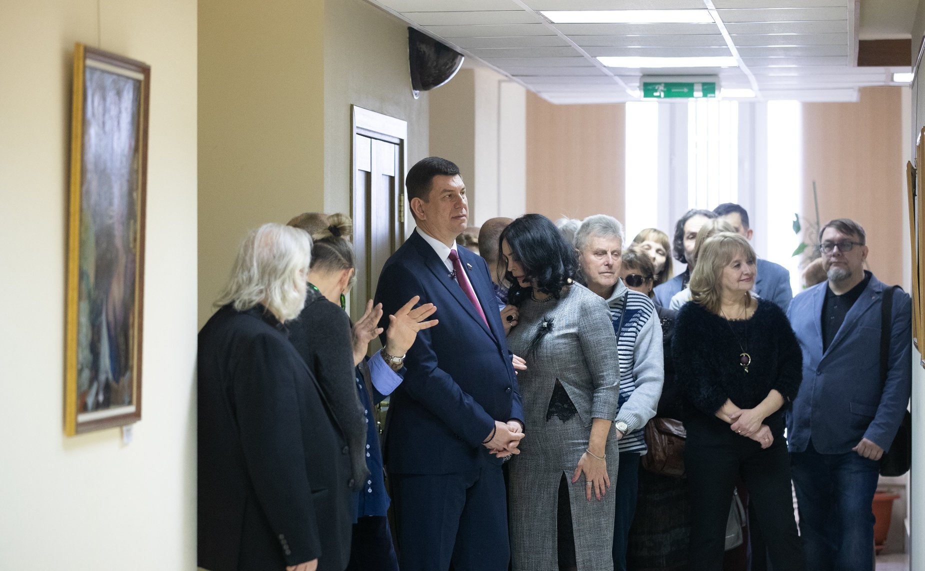 Открытие выставки Тушинского товарищества художников «С любовью к женщине» в Совете Федерации