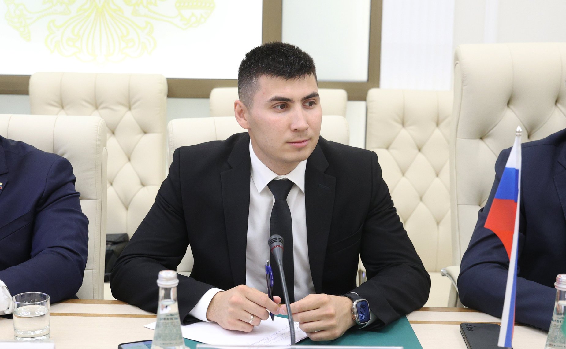 Встреча Александра Варфоломеева с вице-президентом Конгресса штата Коауила (Мексиканские Соединенные Штаты) при участии Палаты молодых законодателей при Совете Федерации