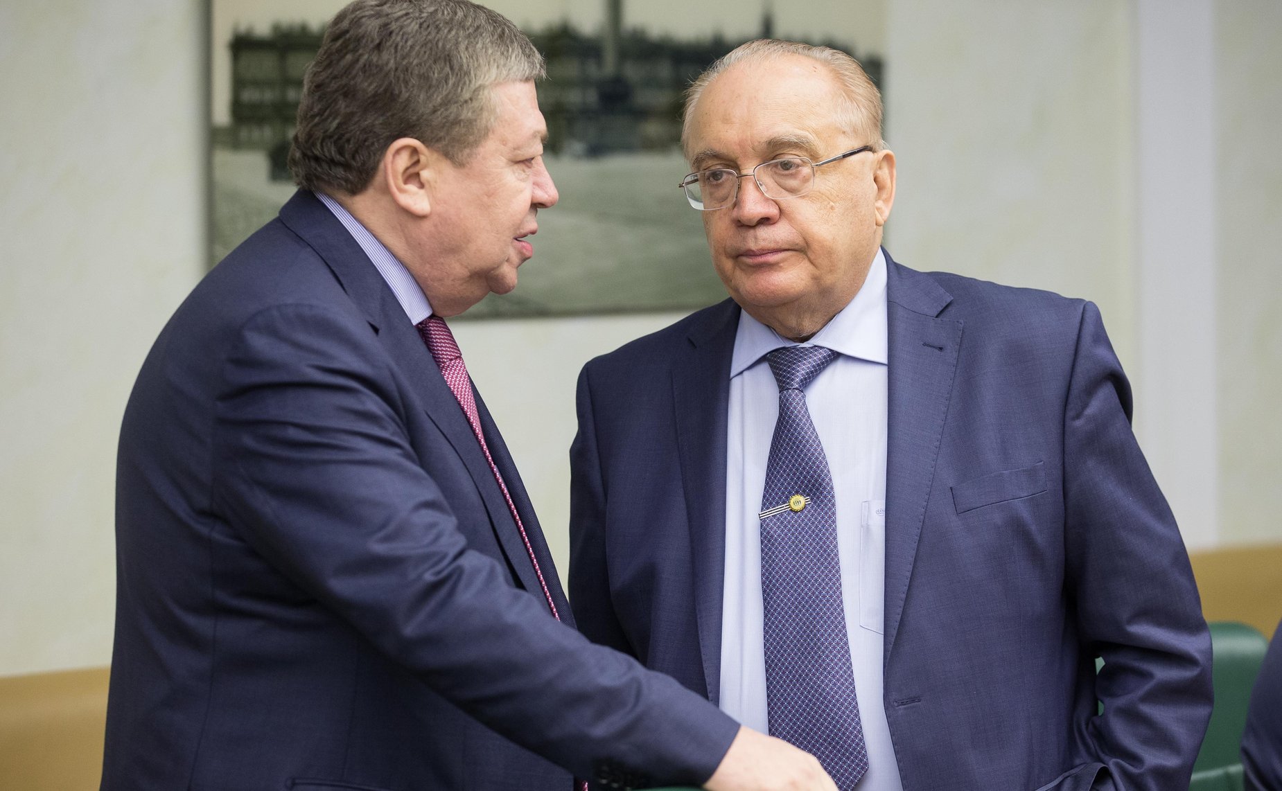 Участники заседания президиума Научно-экспертного совета при Председателе СФ