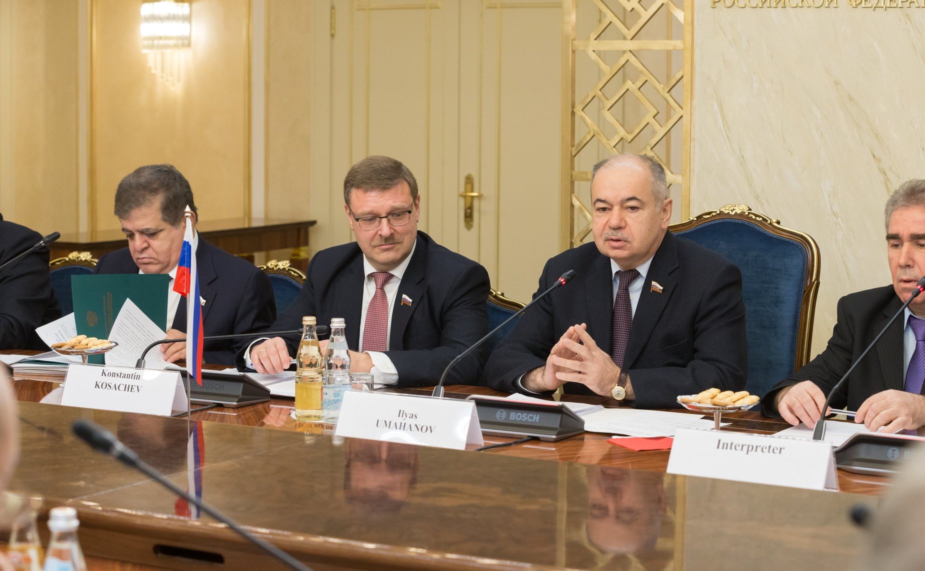 В СФ состоялось совместное заседание Комитета по международным делам, Комитета по обороне и безопасности и Комиссии по иностранным делам и безопасности Кнессета Израиля