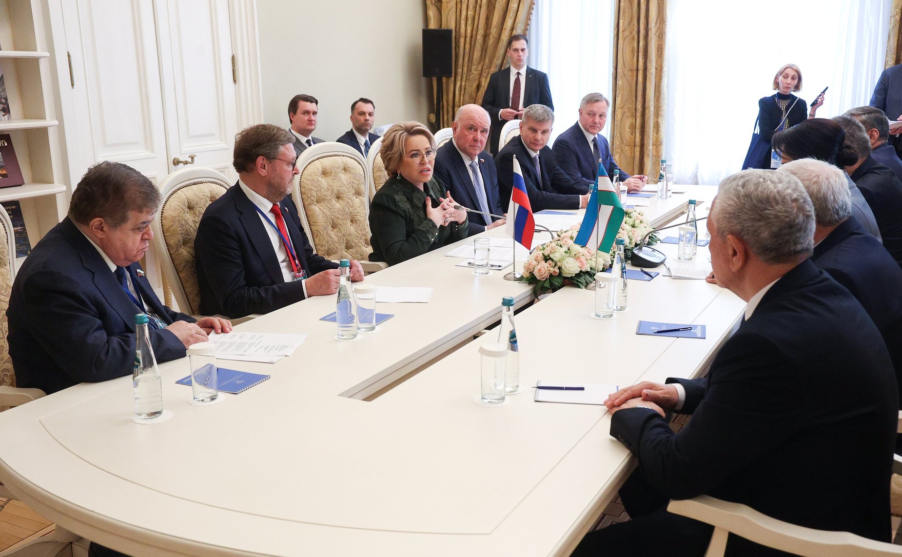 Валентина Матвиенко провела встречу с Председателем Сената Олий Мажлиса Республики Узбекистан Танзилой Нарбаевой