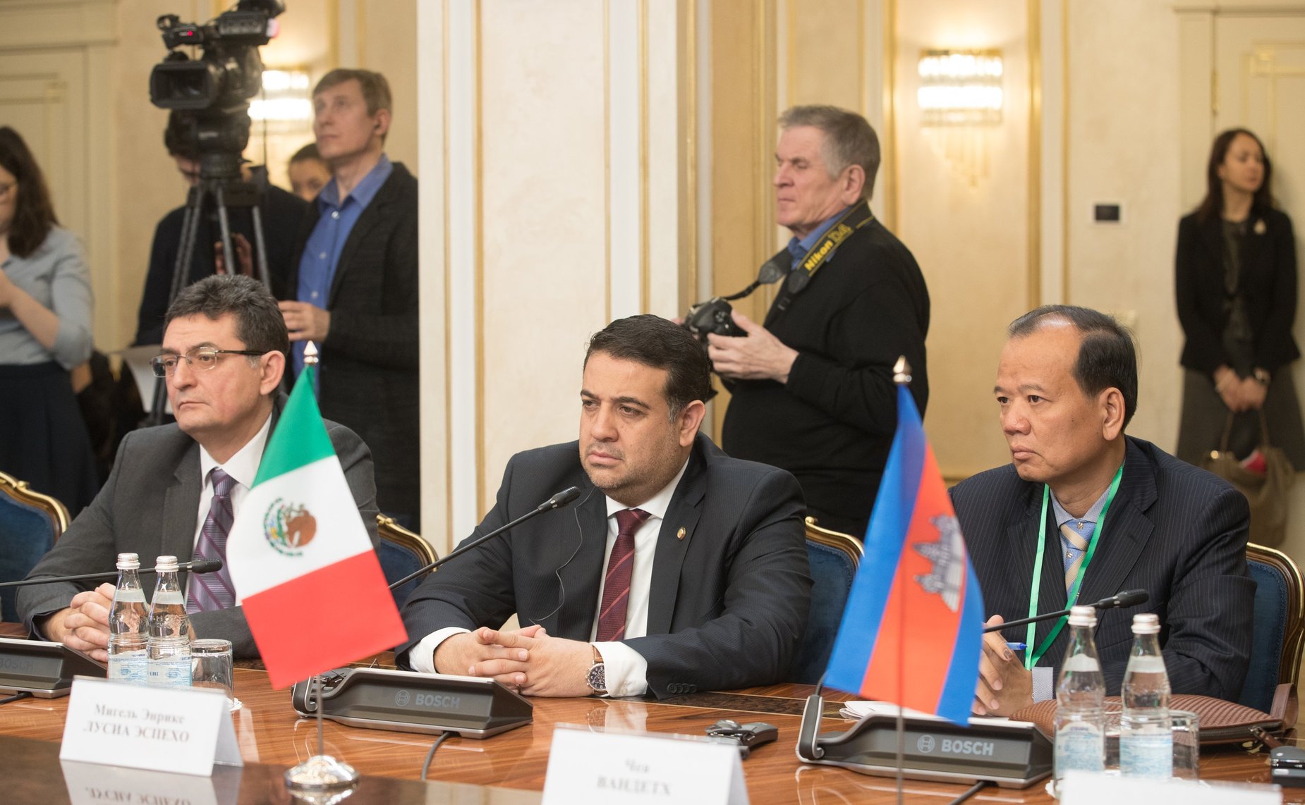 Встреча К. Косачева с международными наблюдателями