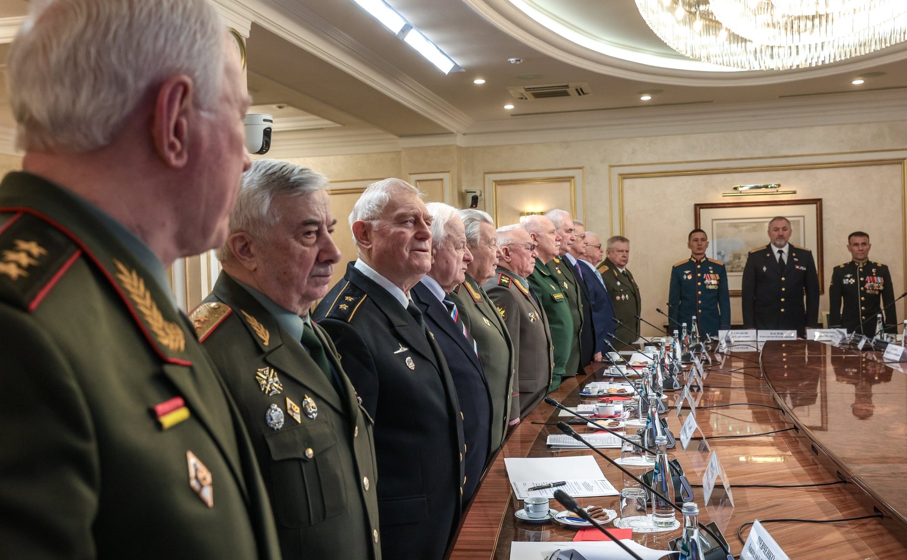 Совещание Комитета Совета Федерации по обороне и безопасности, посвященное Дню защитника Отечества совместно с Клубом военачальников Российской Федерации