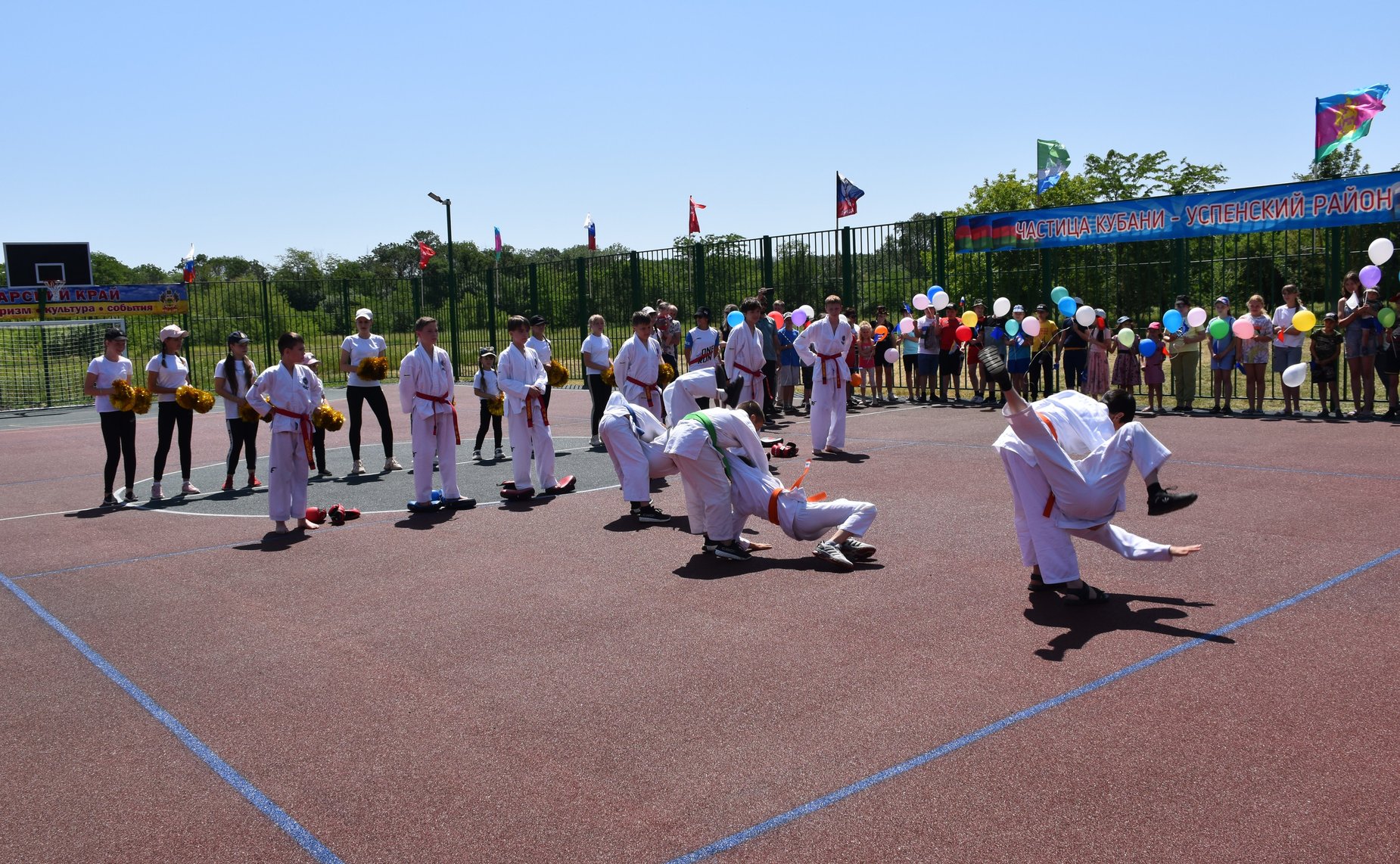 Владимир Бекетов принял участие в мероприятиях в честь 98-годовщины образования Успенского района Краснодарского края