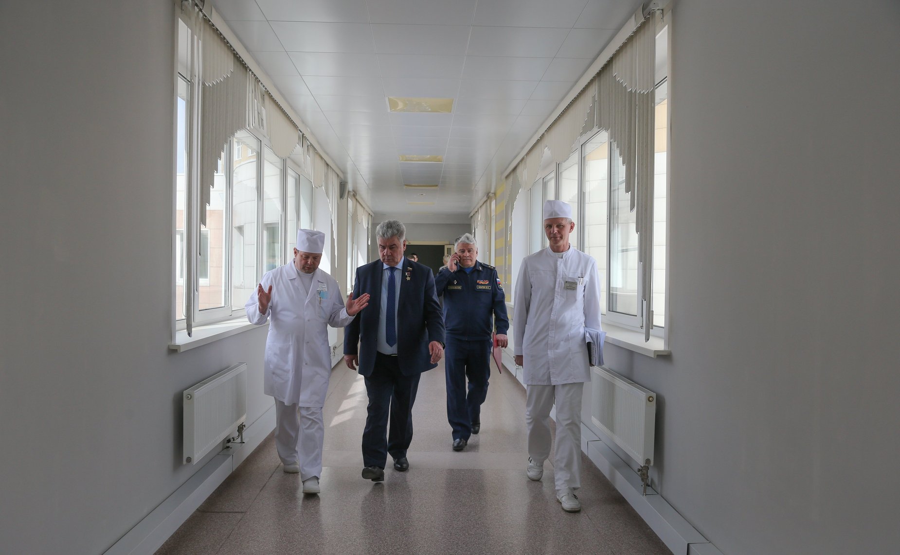 Председатель Комитета СФ Виктор Бондарев посетил в Красногорске 3 Центральный военный клинический госпиталь имени А.А. Вишневского Министерства обороны РФ