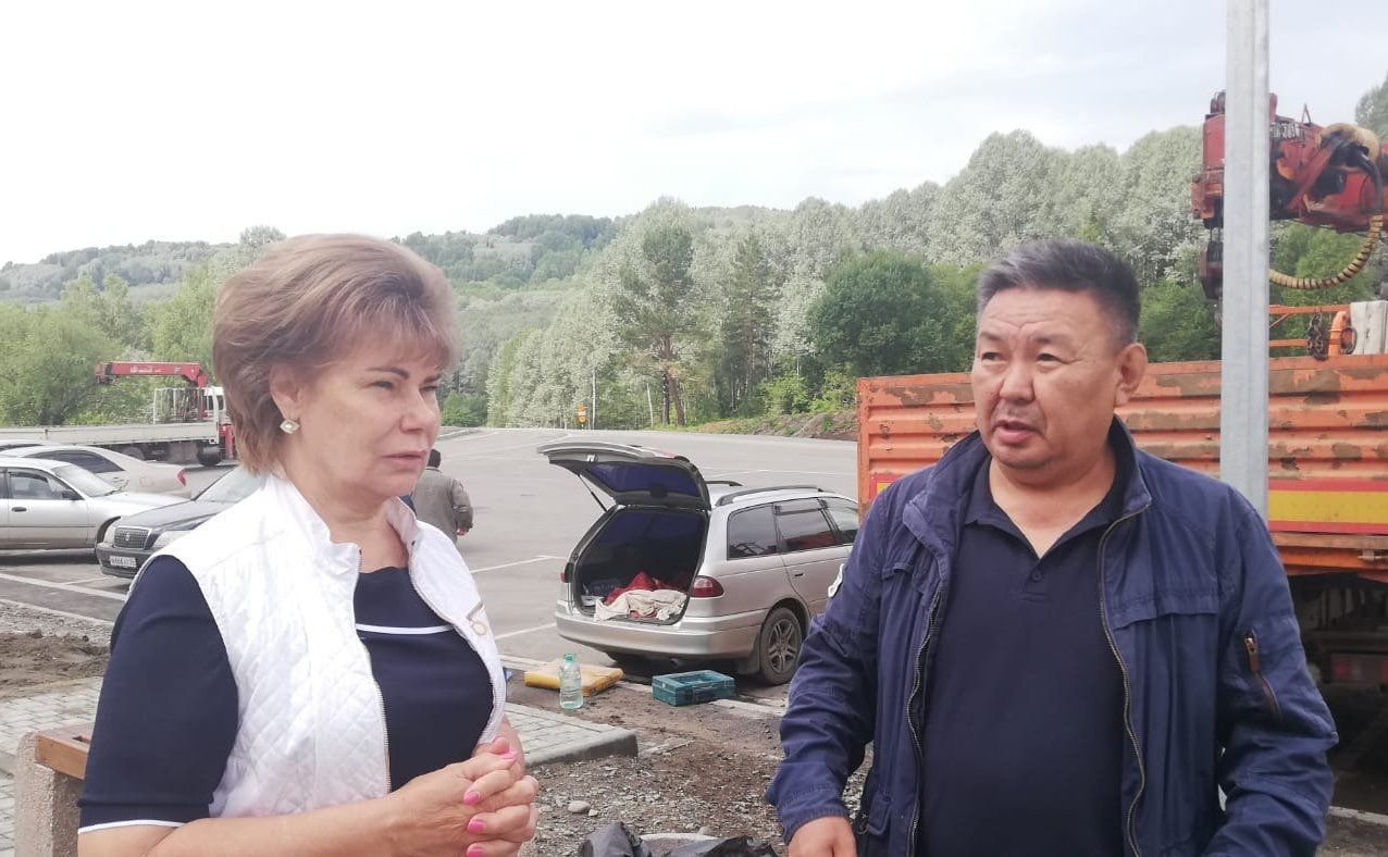 Татьяна Гигель в ходе рабочей поездки в регион посетила перевал Карасук – «визитную карточку» Чойского района