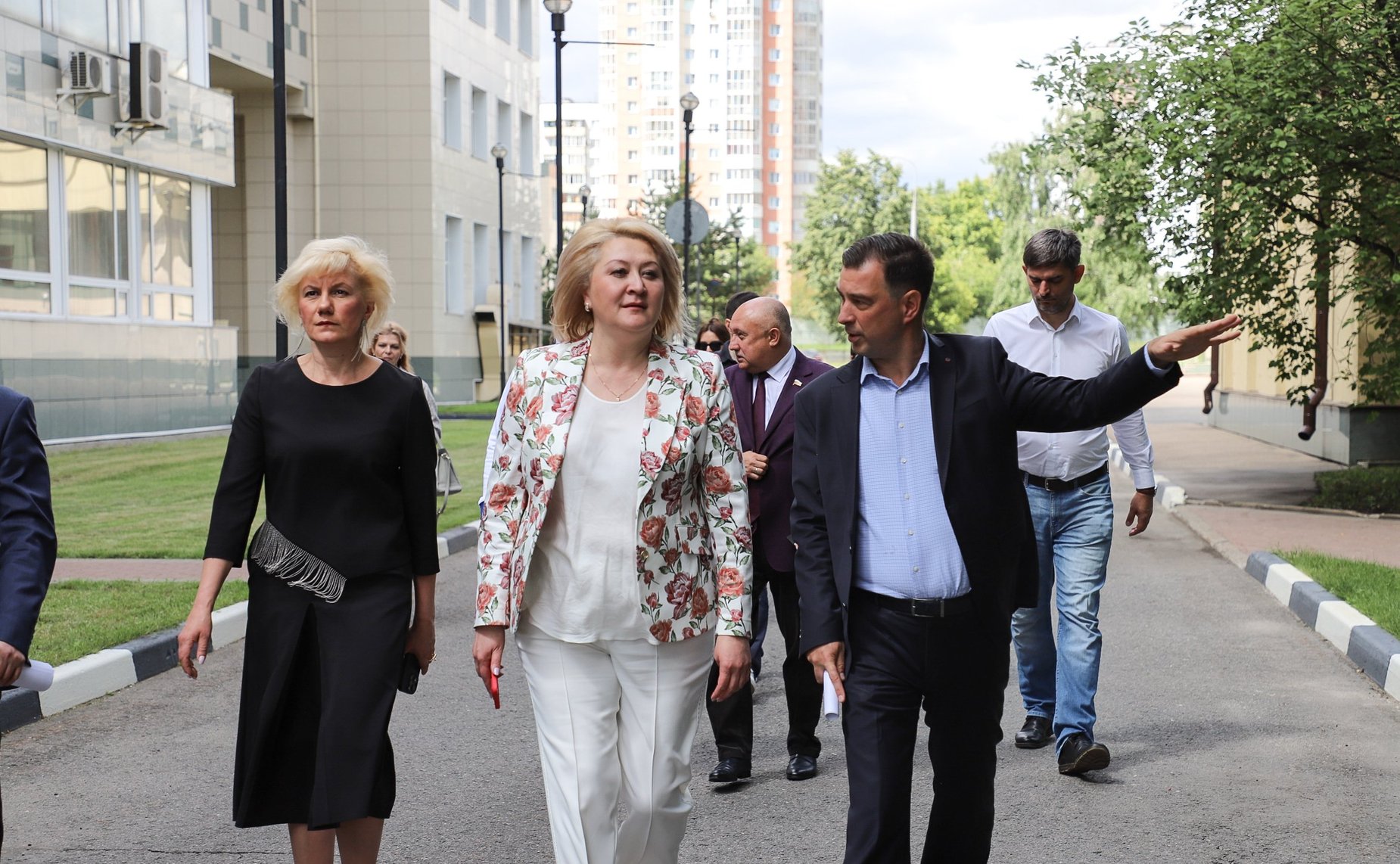 Константин Косачев и Лилия Гумерова открыли третий этап образовательно-туристской программы «Университетские смены» в Госуниверситете управления