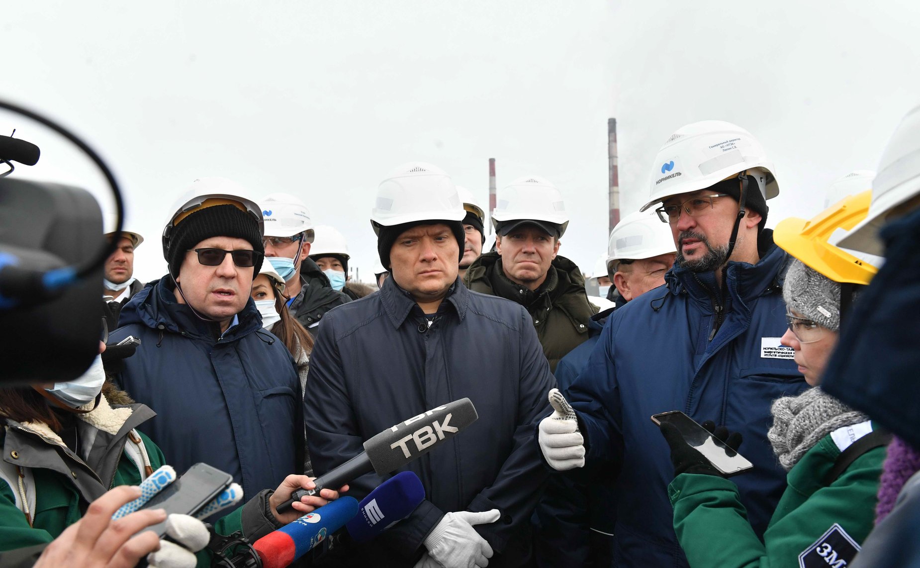 Осмотр хранилища дизельного топлива ТЭЦ — 1