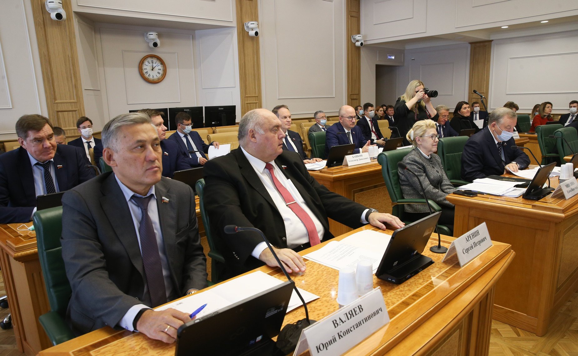 Совместное заседание Комитета СФ по конституционному законодательству и государственному строительству с Комитетом СФ по обороне и безопасности, Комитетом СФ по федеративному устройству, региональной политике, местному самоуправлению и делам Севера